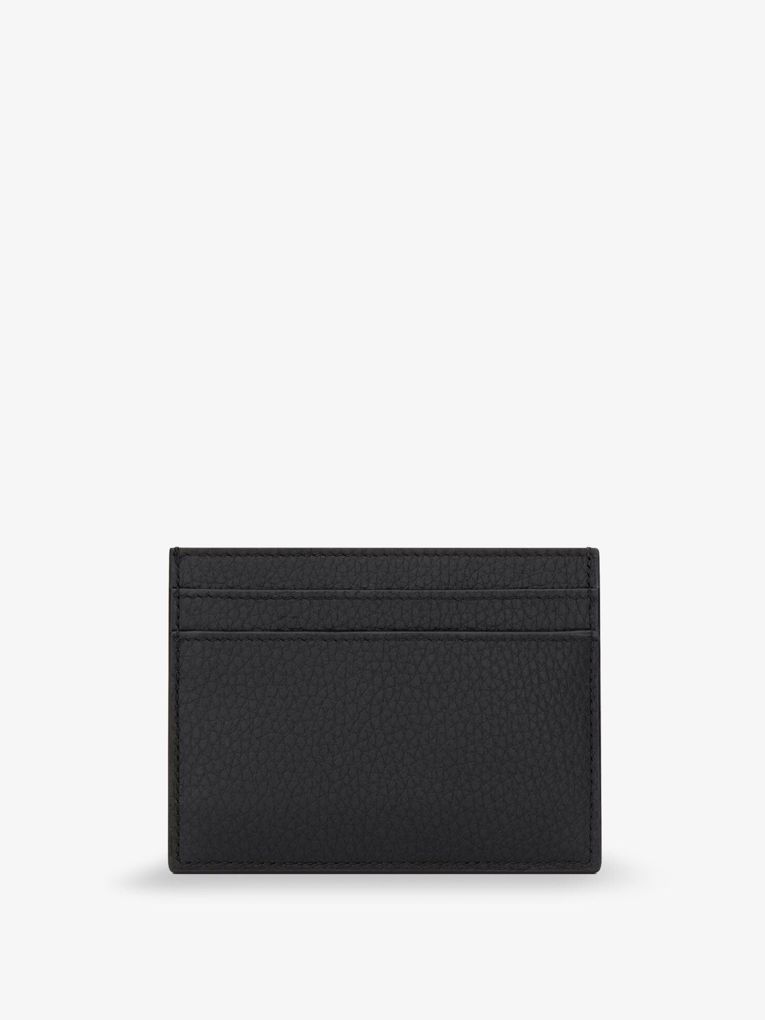 Saint Laurent Paris Tiny Cassandre Hammered Leather Card Holder Size ONE SIZE - 2 Thumbnail