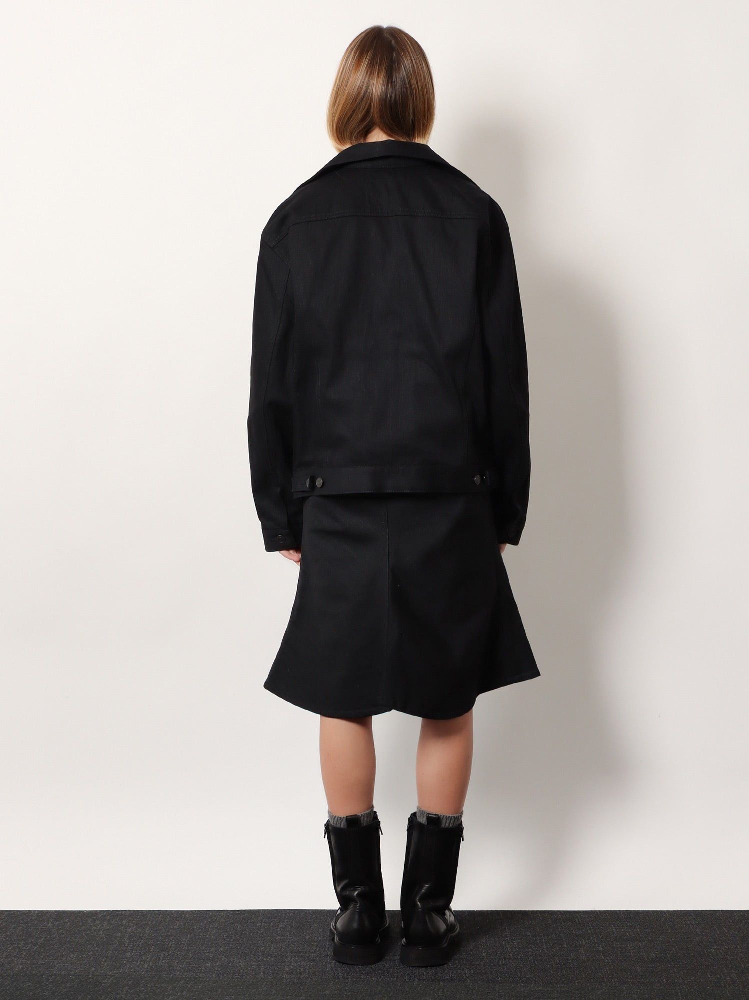 Balenciaga Standing Denim Jacket Size S / US 4 / IT 40 - 5 Thumbnail