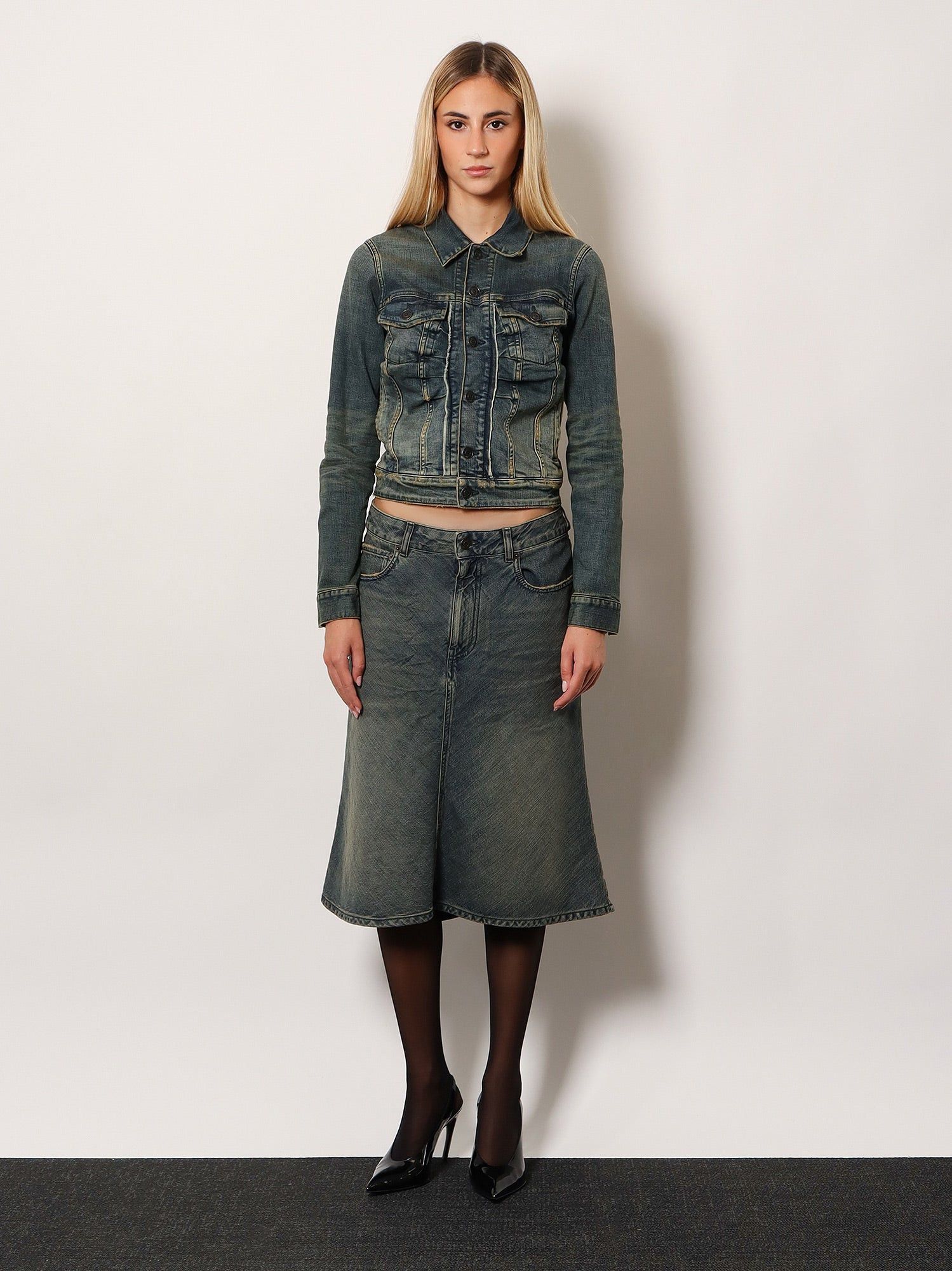 Balenciaga Denim Jacket Size M / US 6-8 / IT 42-44 - 2 Thumbnail