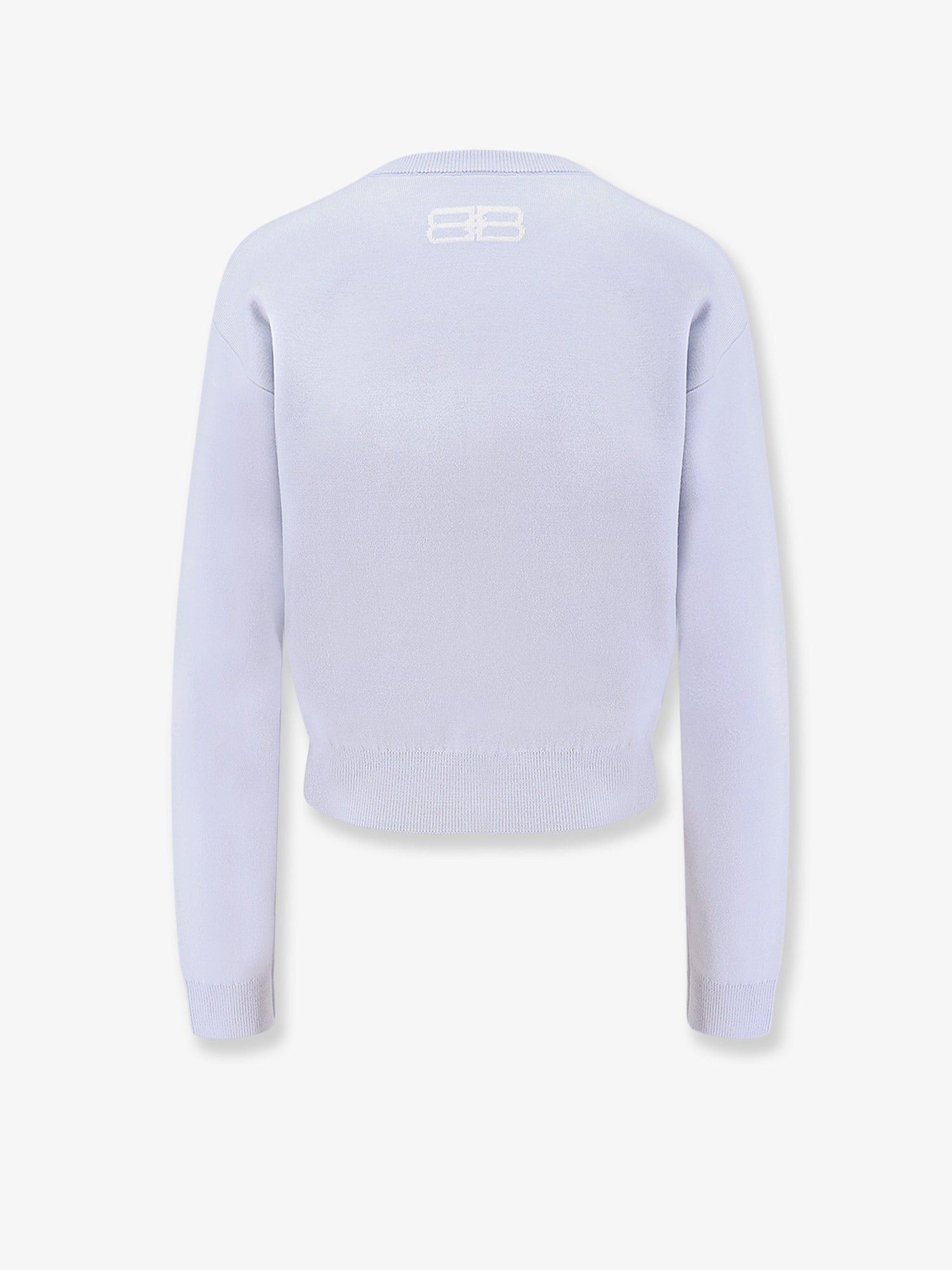 Balenciaga Wool And Cotton Blend Sweater Size L / US 10 / IT 46 - 3 Thumbnail