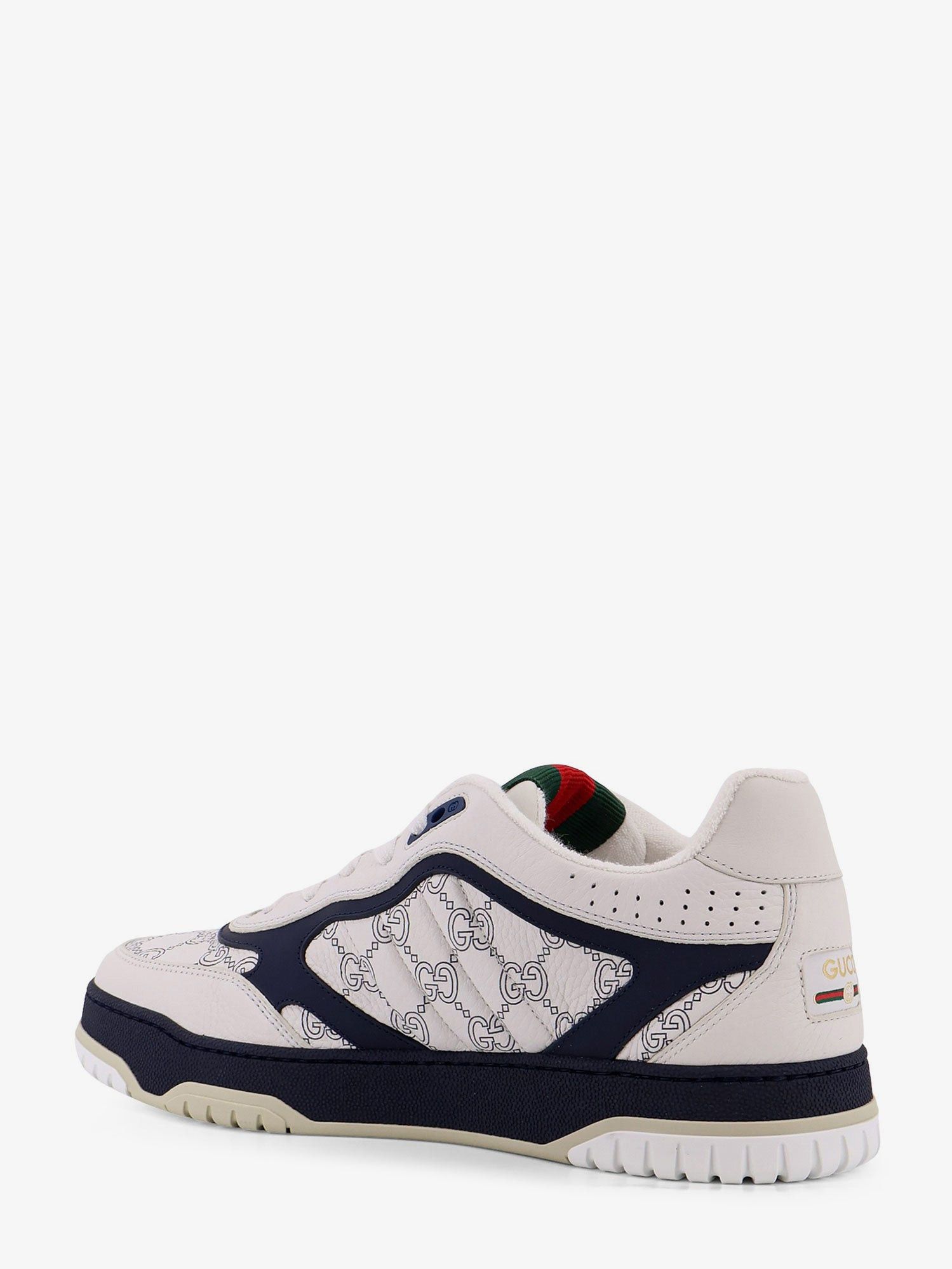Gucci Re-Web Leather Sneakers Size US 10 / EU 43 - 3 Thumbnail