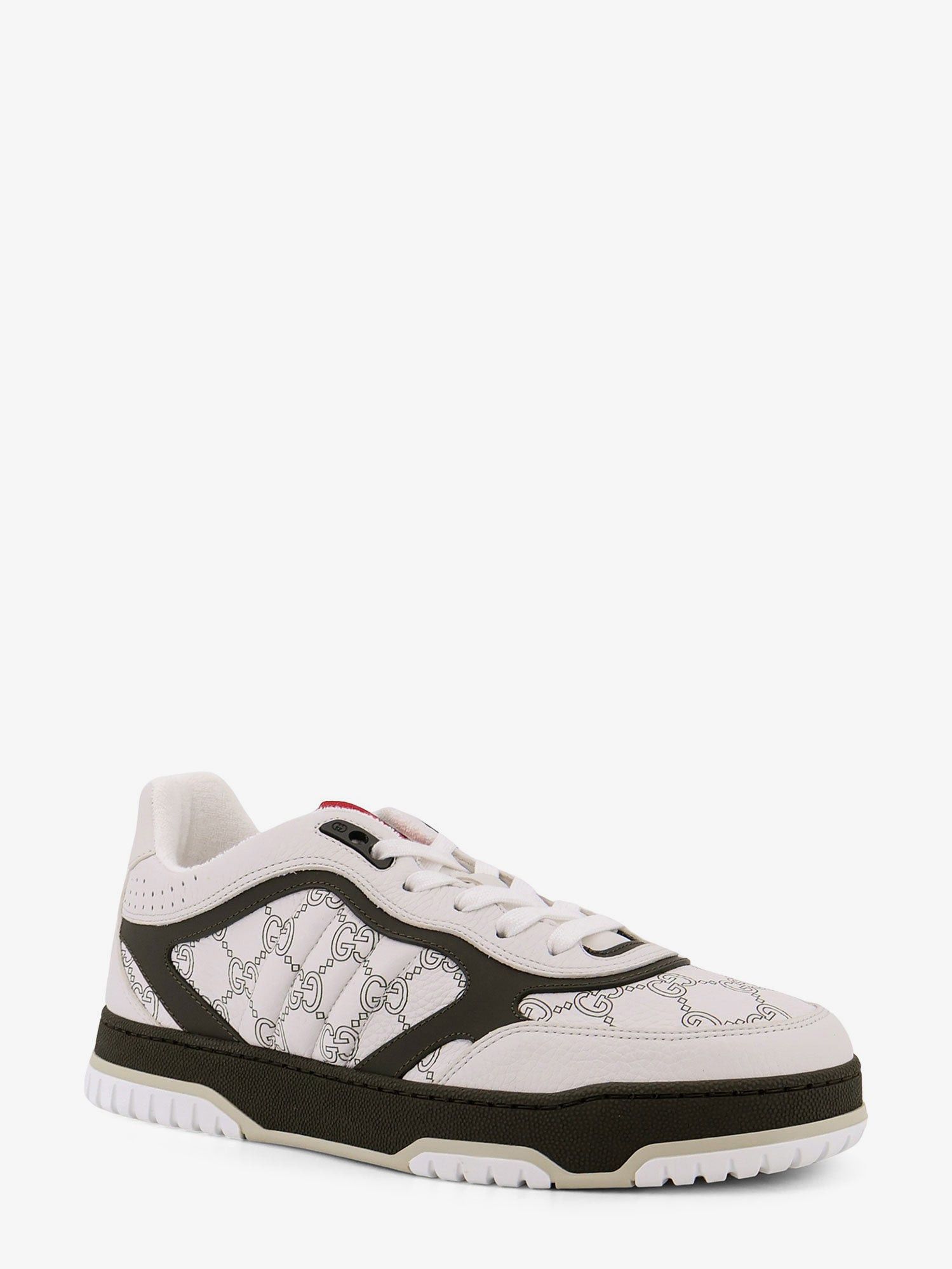 Gucci Re-Web Leather Sneakers Size US 11 / EU 44 - 2 Thumbnail