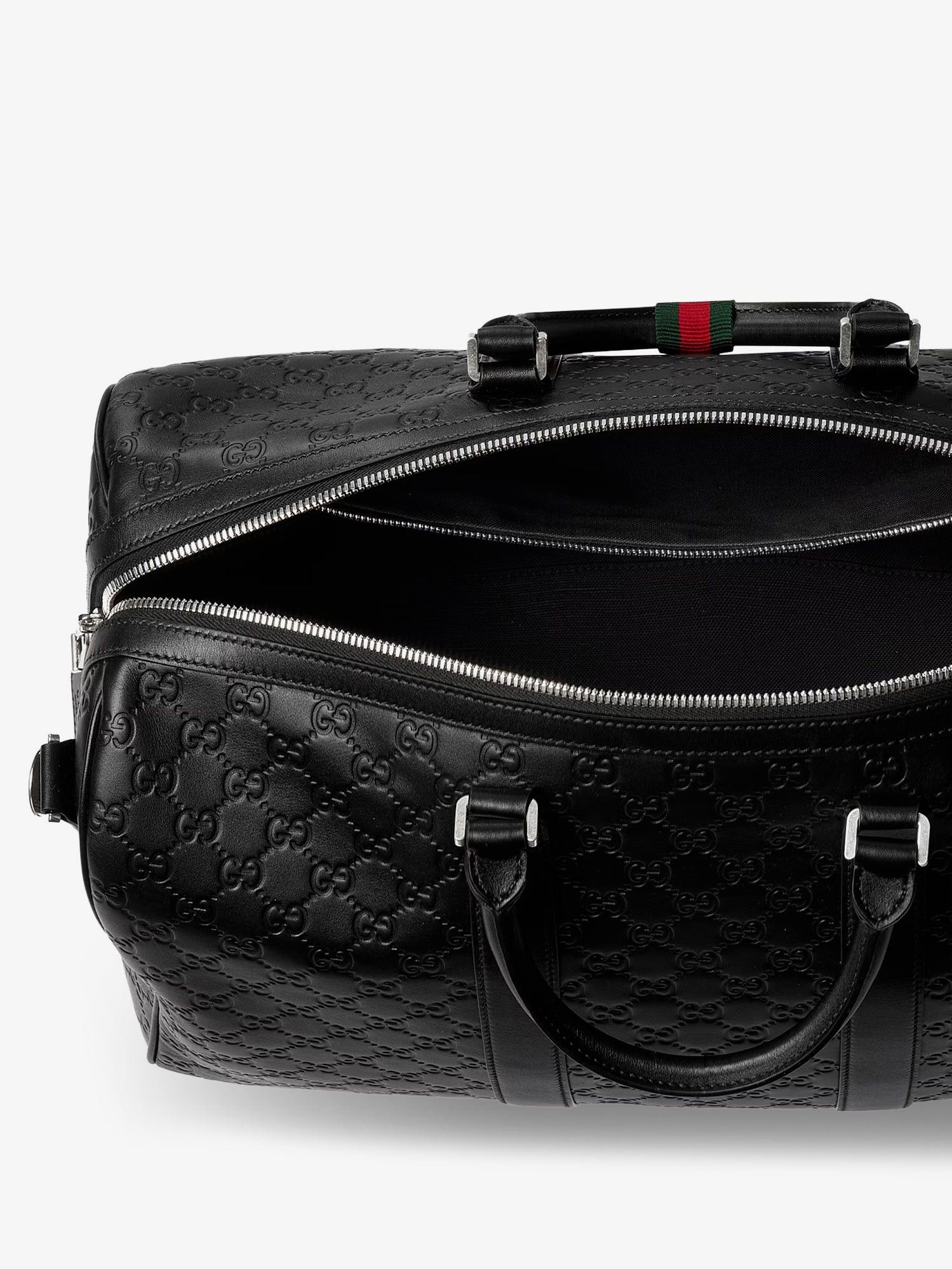 Gucci Coated Canvas Gg Emblem Travel Bag With Gg Motif Size ONE SIZE - 4 Thumbnail