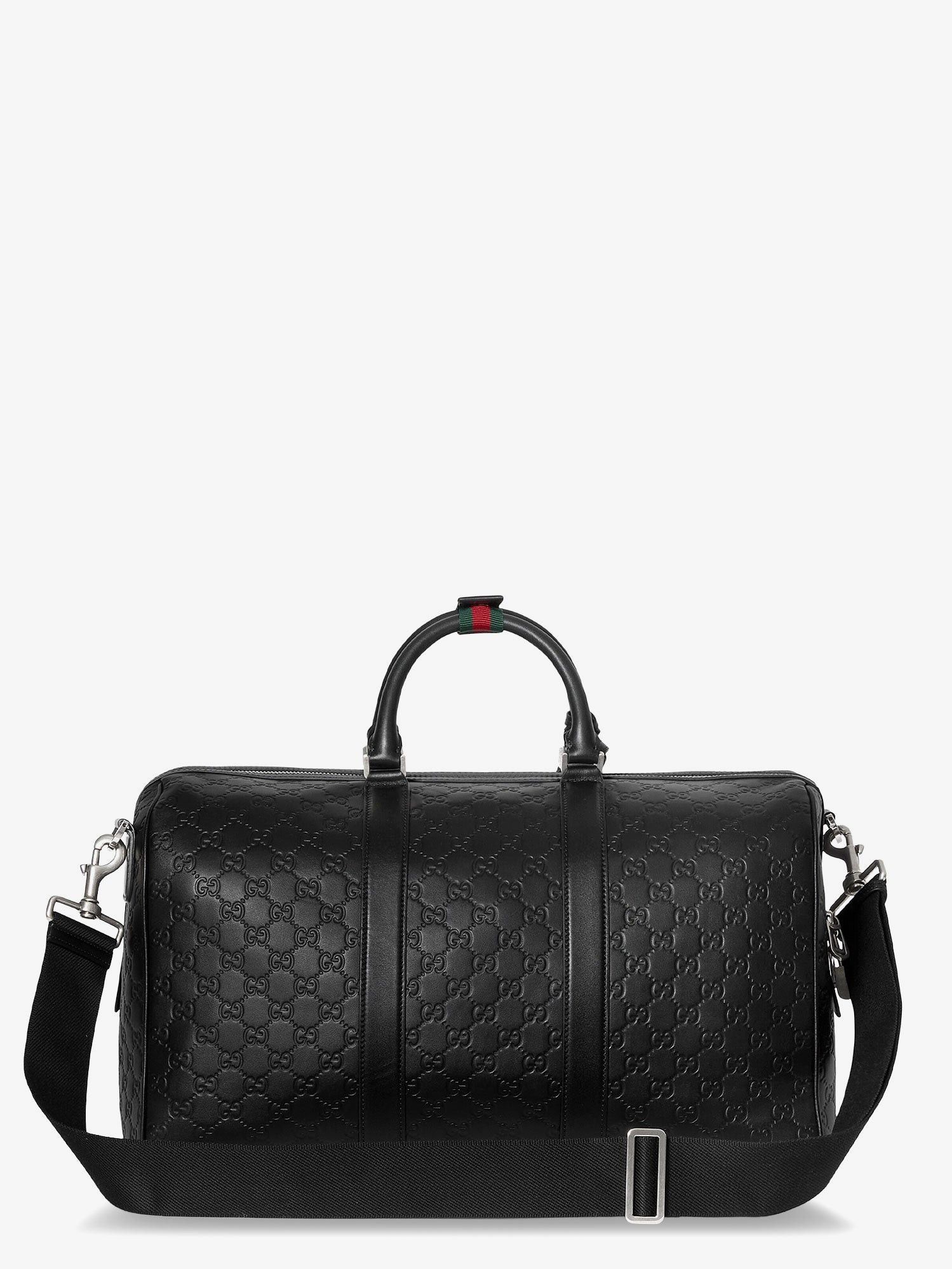 Gucci Coated Canvas Gg Emblem Travel Bag With Gg Motif Size ONE SIZE - 2 Thumbnail