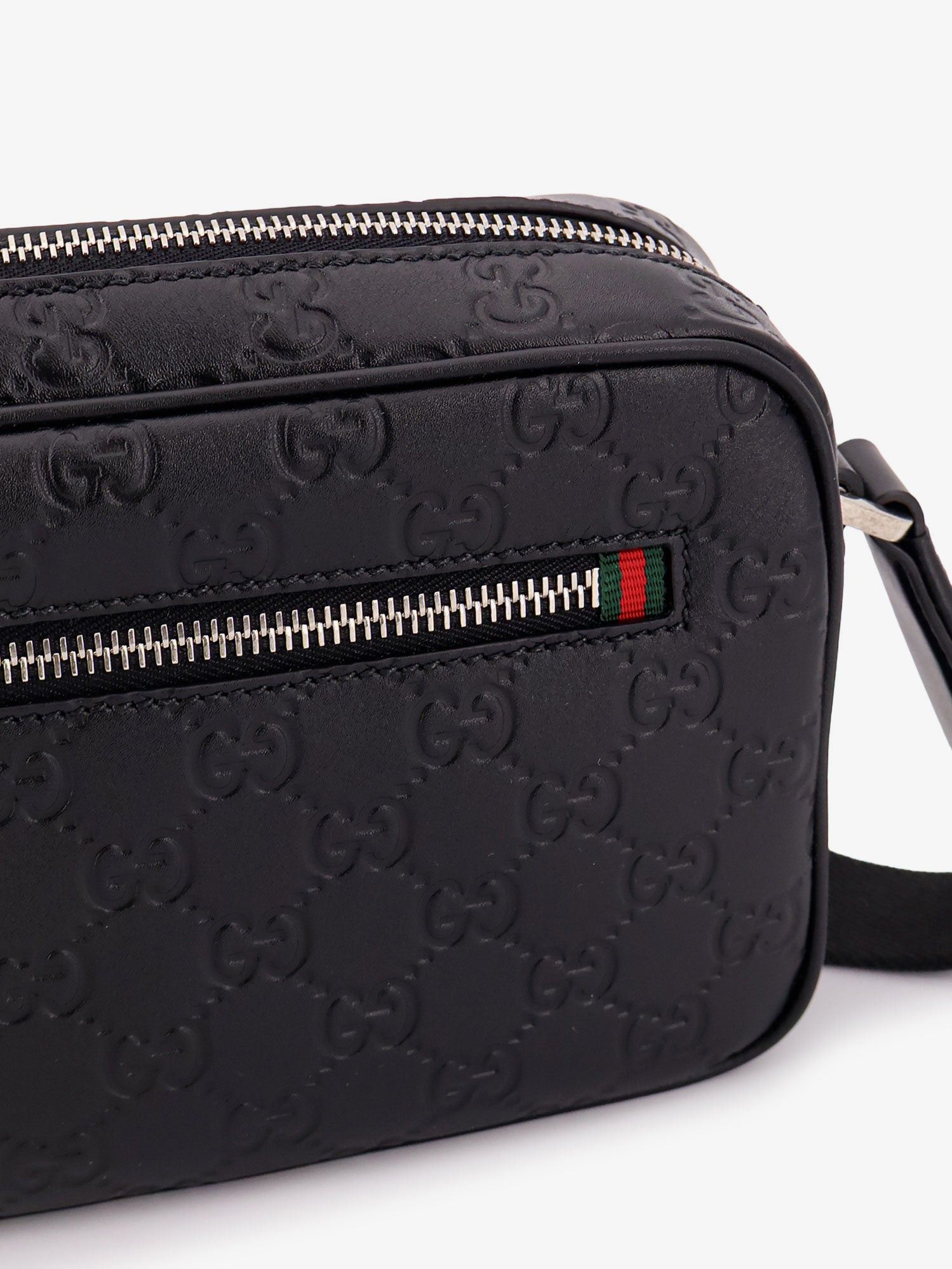 Gucci Gg Emblem Leather Crossbody Bag Size ONE SIZE - 4 Thumbnail