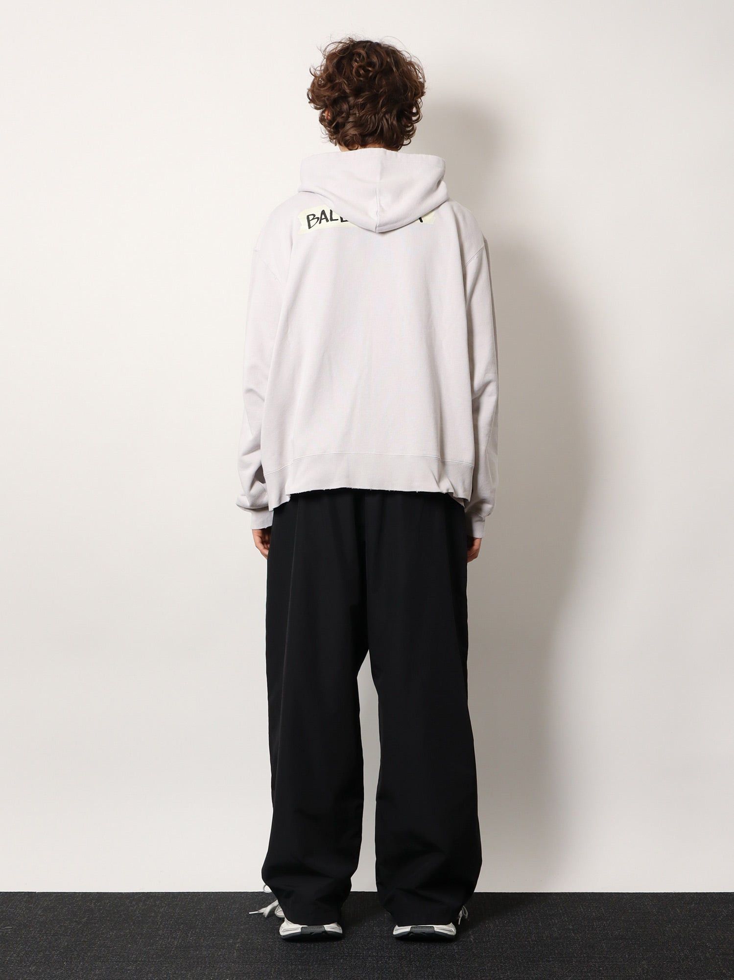 Balenciaga Over Zip-Up Hoodie Cotton Sweatshirt Size US L / EU 52-54 / 3 - 5 Thumbnail