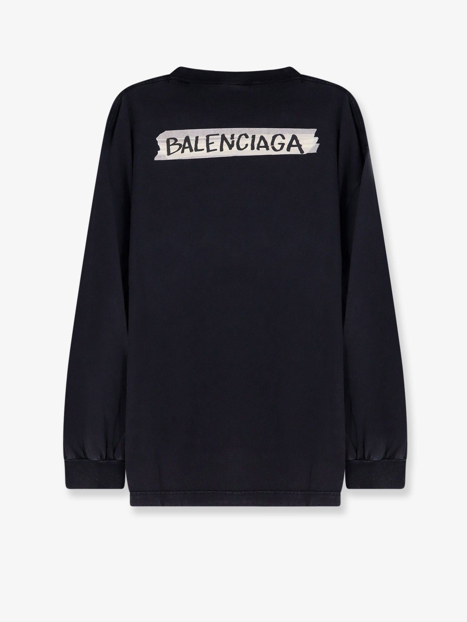 Balenciaga Cotton T-Shirt Size US M / EU 48-50 / 2 - 2 Thumbnail