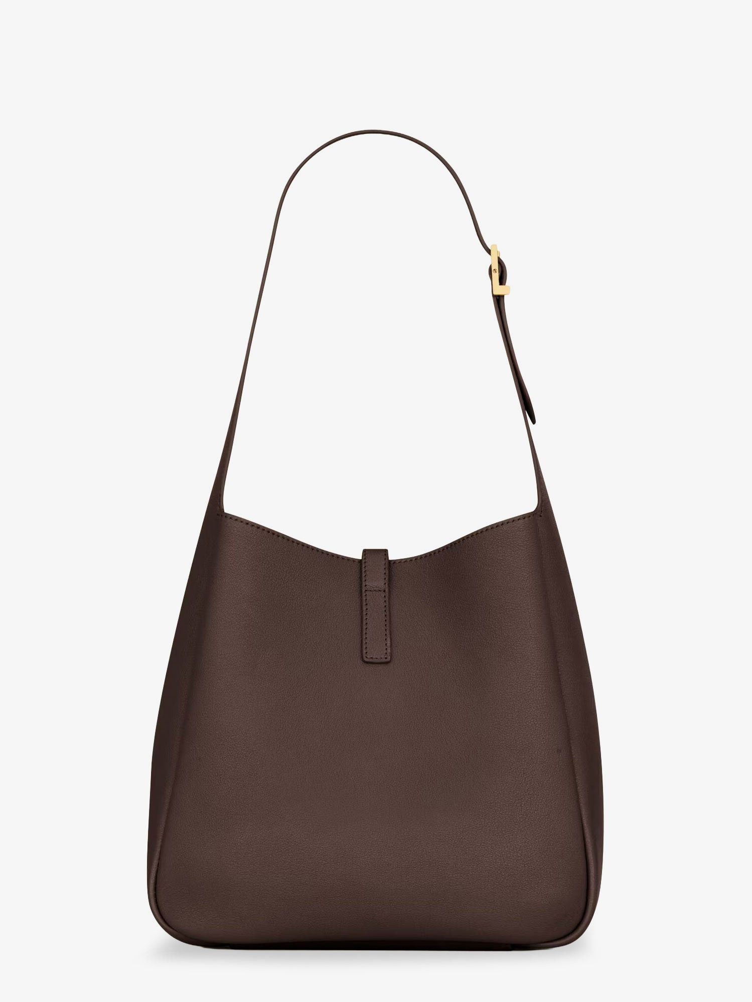 Saint Laurent Paris Le 5 Ã 7 Leather Shoulder Bag Size ONE SIZE - 2 Thumbnail