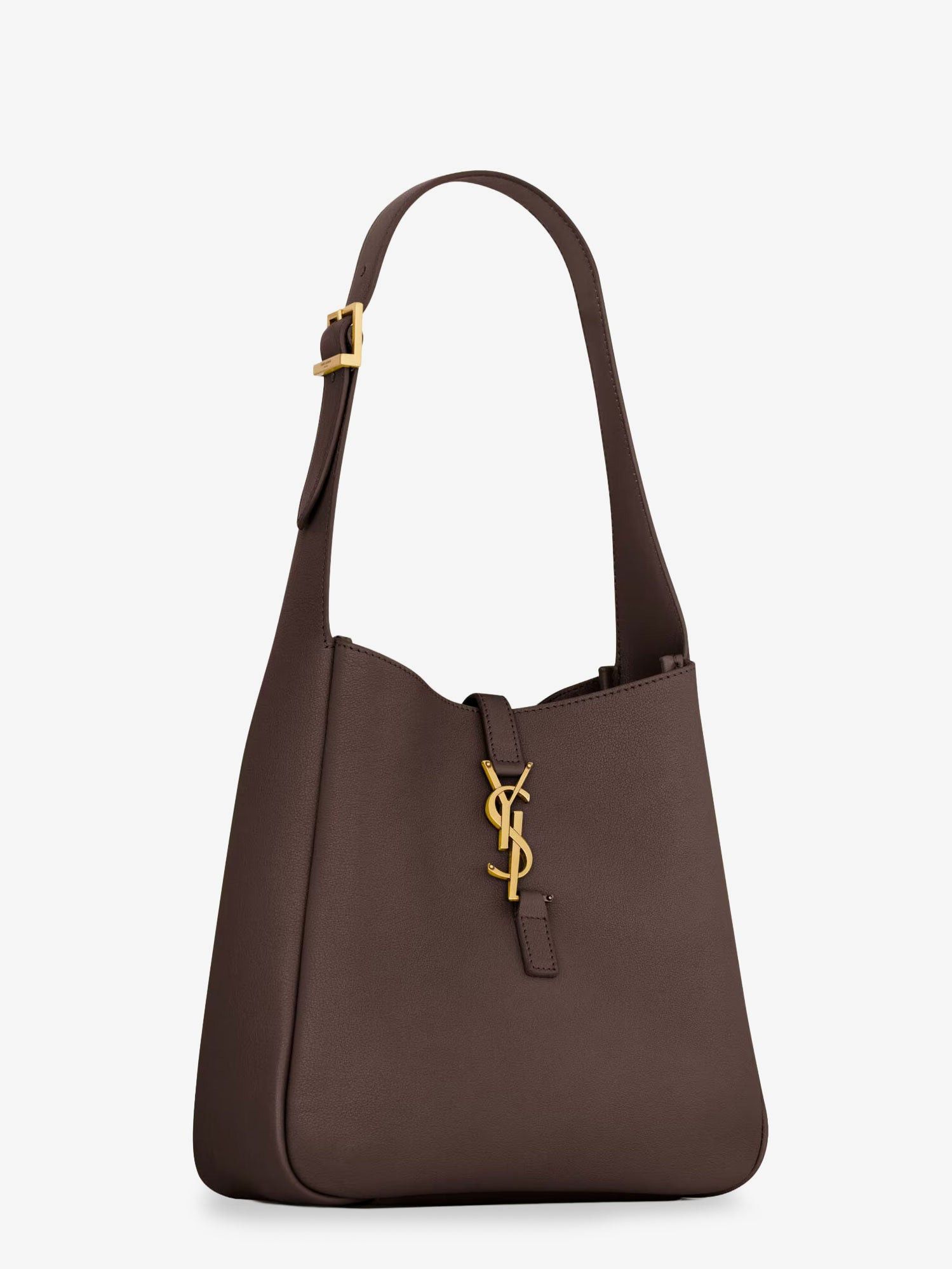 Saint Laurent Paris Le 5 Ã 7 Leather Shoulder Bag Size ONE SIZE - 3 Thumbnail