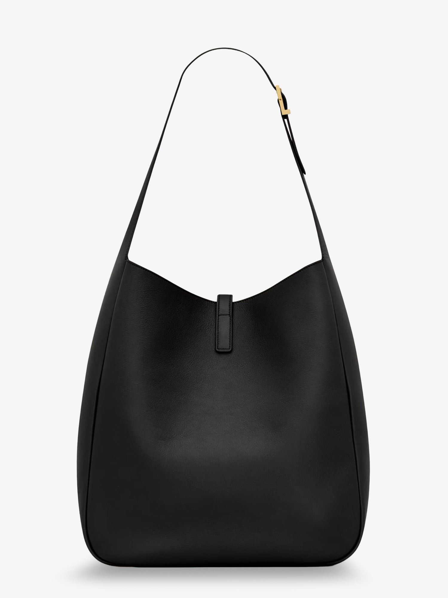 Saint Laurent Paris Le 5 Ã 7 Hammered Leather Shoulder Bag Size ONE SIZE - 2 Thumbnail