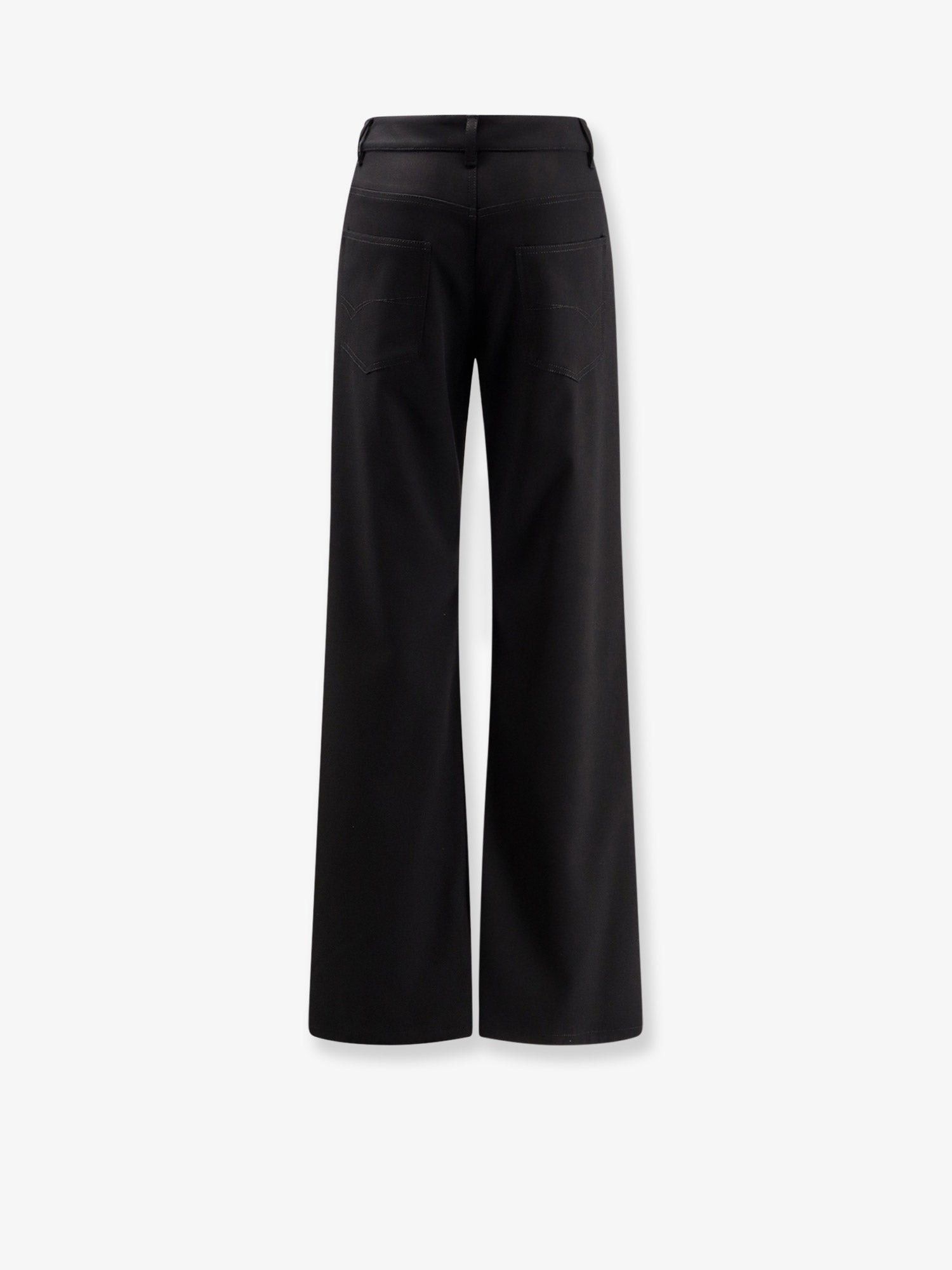 Balenciaga Stretch Wool Trousers Size 26" / US 2 / IT 38 - 2 Thumbnail
