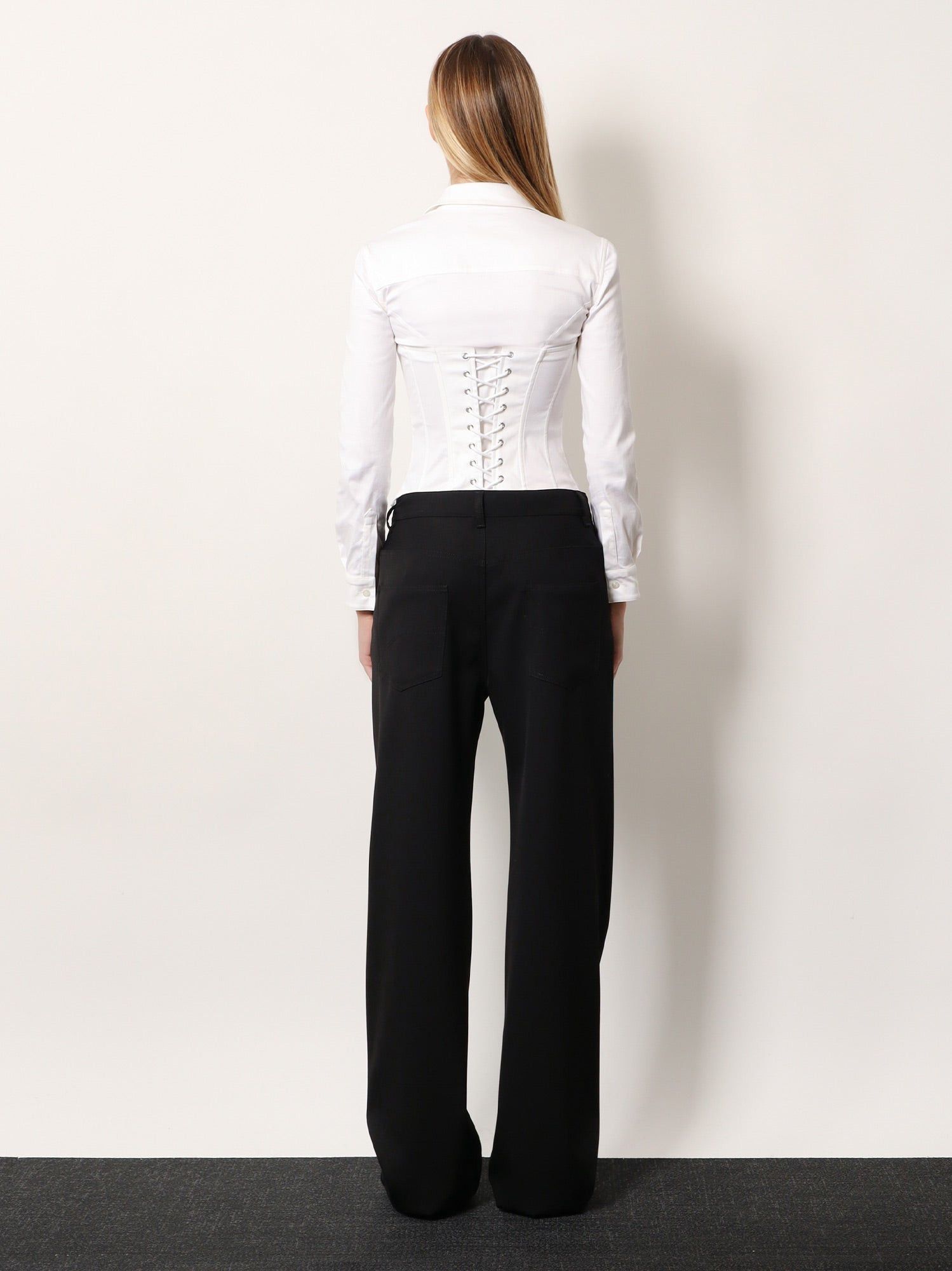 Balenciaga Stretch Wool Trousers Size 26" / US 2 / IT 38 - 5 Thumbnail