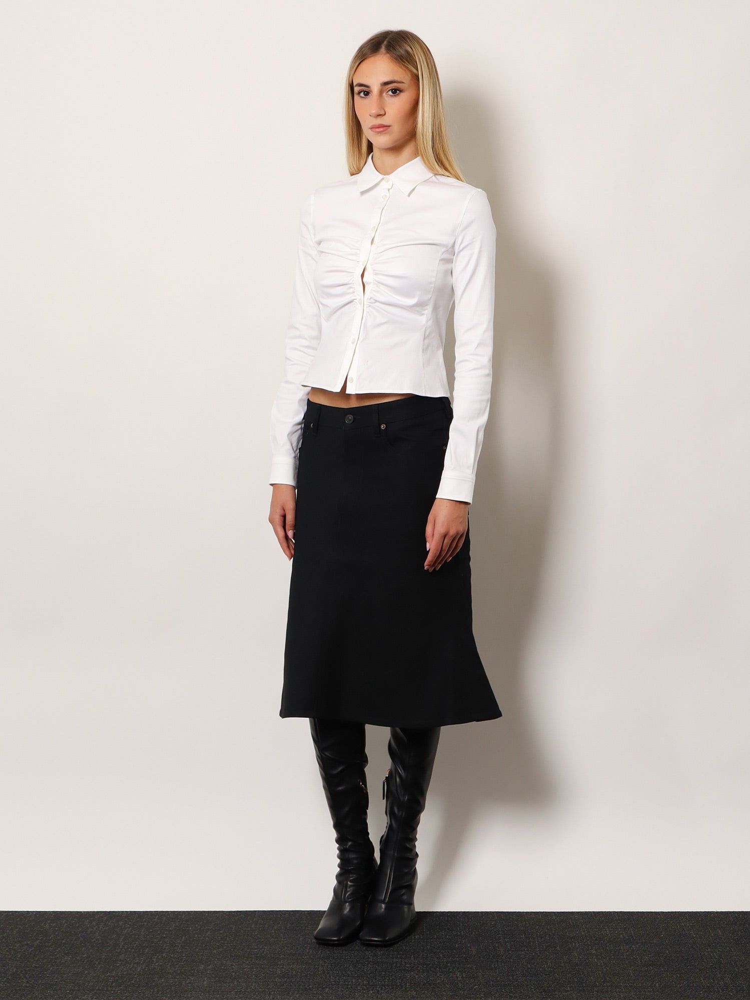 Balenciaga Cotton Shirt Size XS / US 0-2 / IT 36-38 - 4 Thumbnail