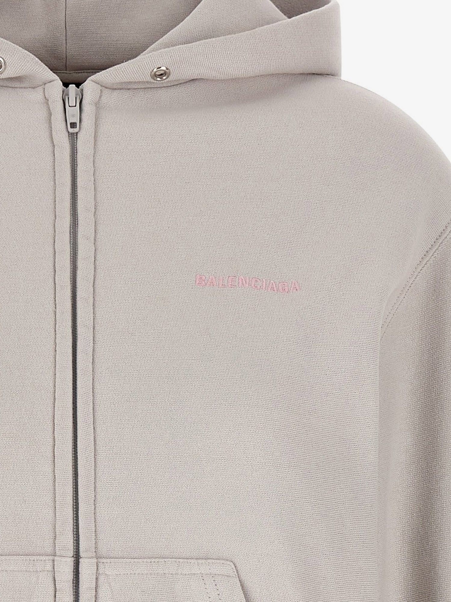 Balenciaga Cotton Hooded Sweatshirt Size M / US 6-8 / IT 42-44 - 3 Thumbnail