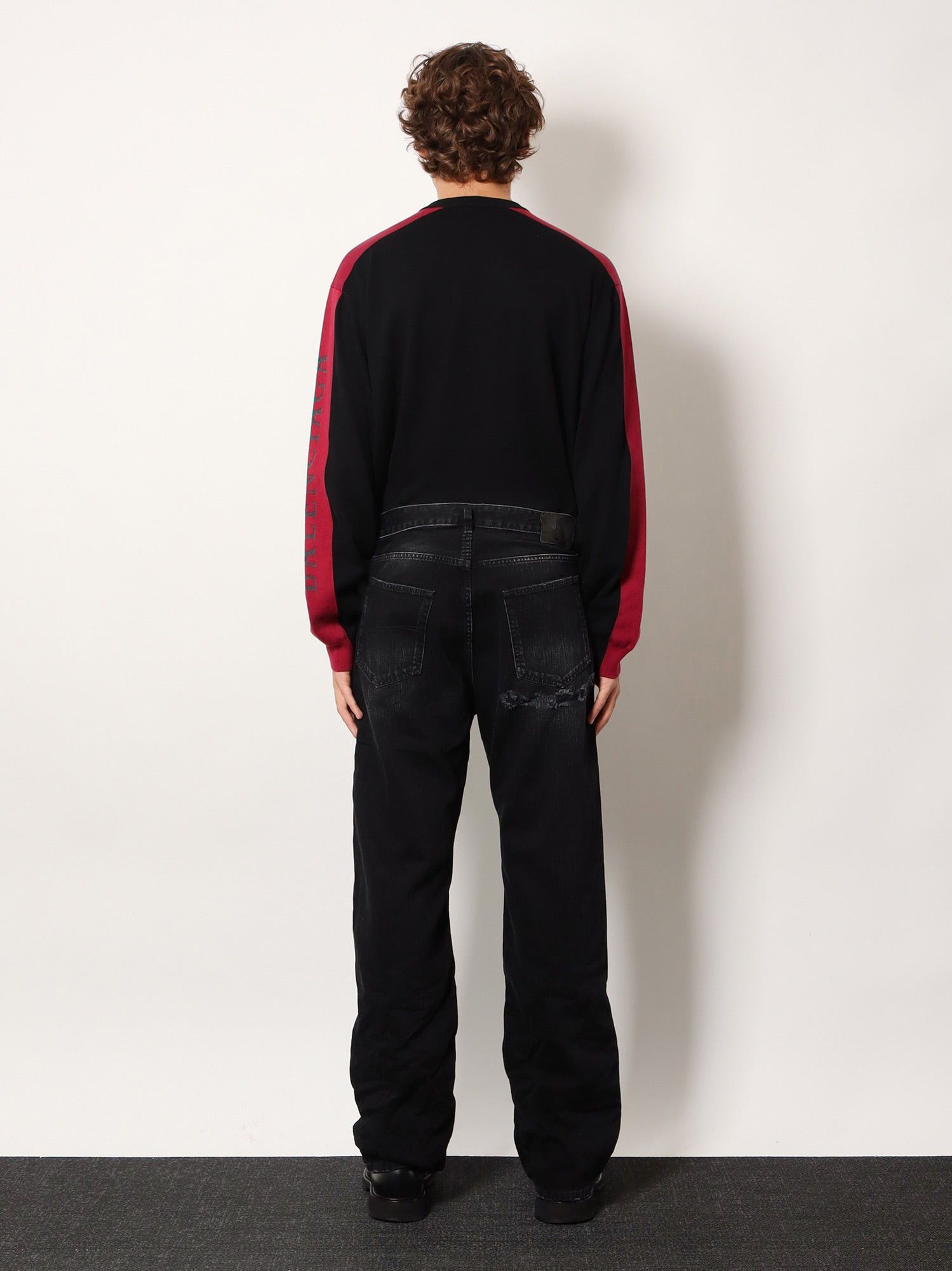 Balenciaga Black Denim Jeans Size US 31 - 4 Thumbnail