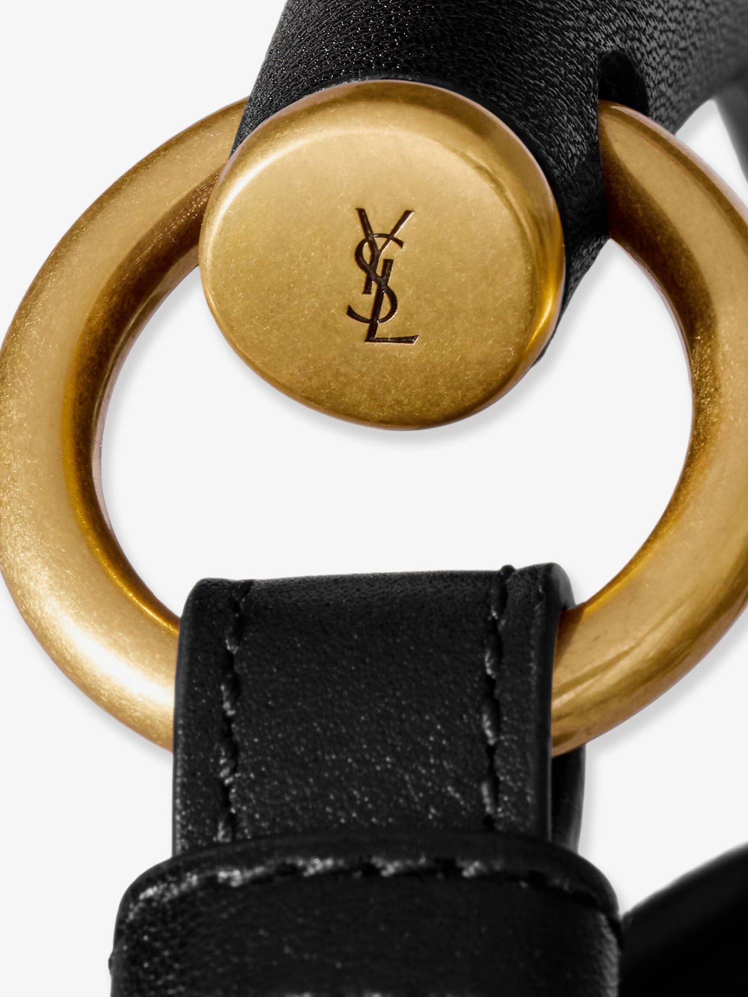 Saint Laurent Paris Mombasa Leather Handbag Size ONE SIZE - 5 Thumbnail