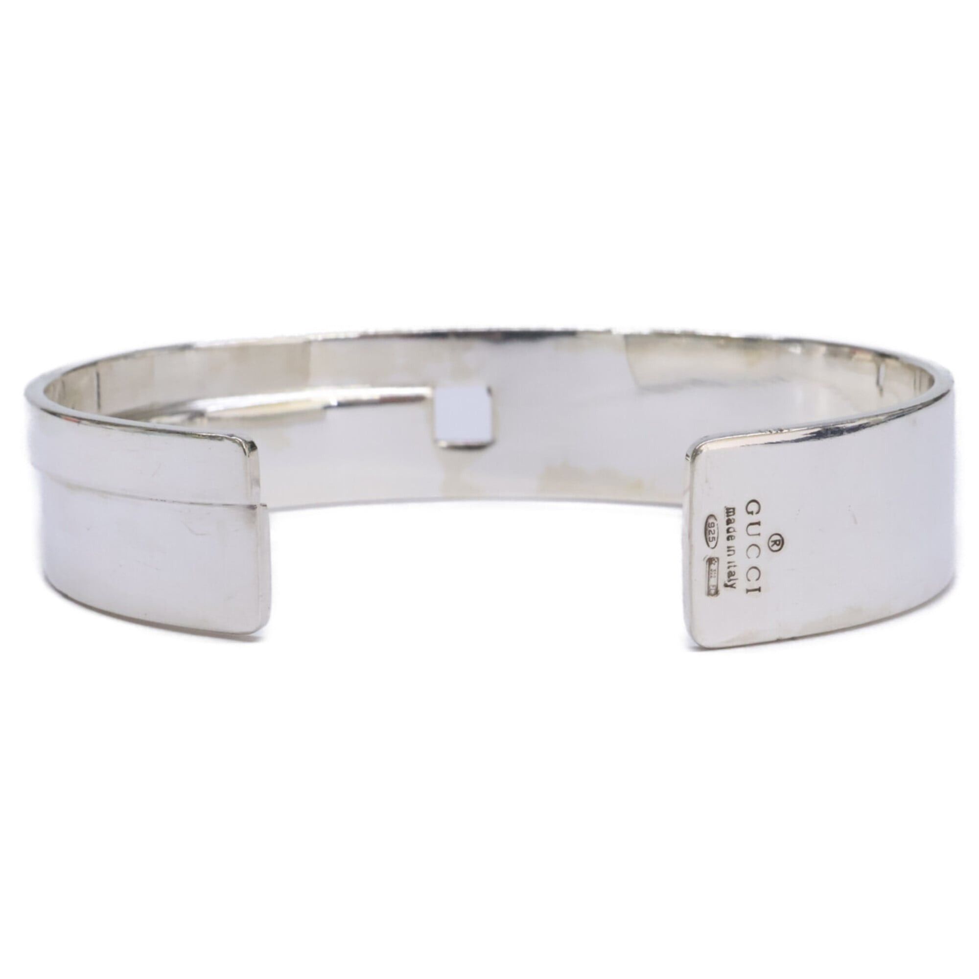 Gucci GUCCI 925 G-Design Bangle, Silver, Men's Size ONE SIZE - 4 Thumbnail