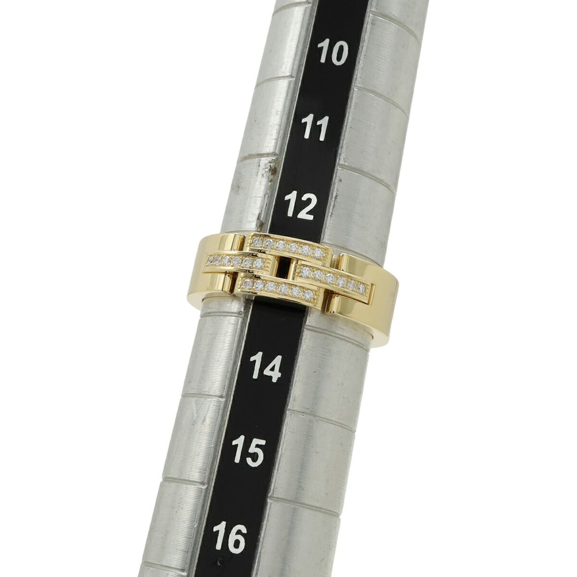 Cartier Cartier Maillon Panthère Ring, Half Pave, 18K Yellow Gold (750YG), Diamonds, Size #53 Size ONE SIZE - 7 Thumbnail