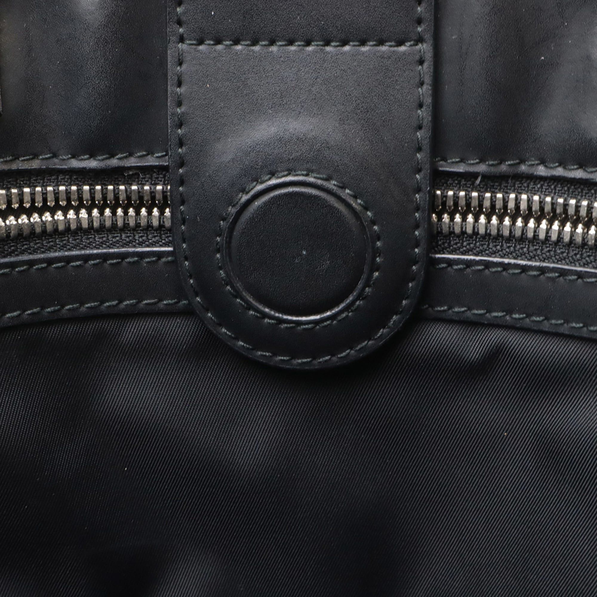 Gucci GUCCI Soft GG Supreme Tote Bag/Shoulder Bag, Leather, Beige/Black, 456217 Size ONE SIZE - 8 Thumbnail
