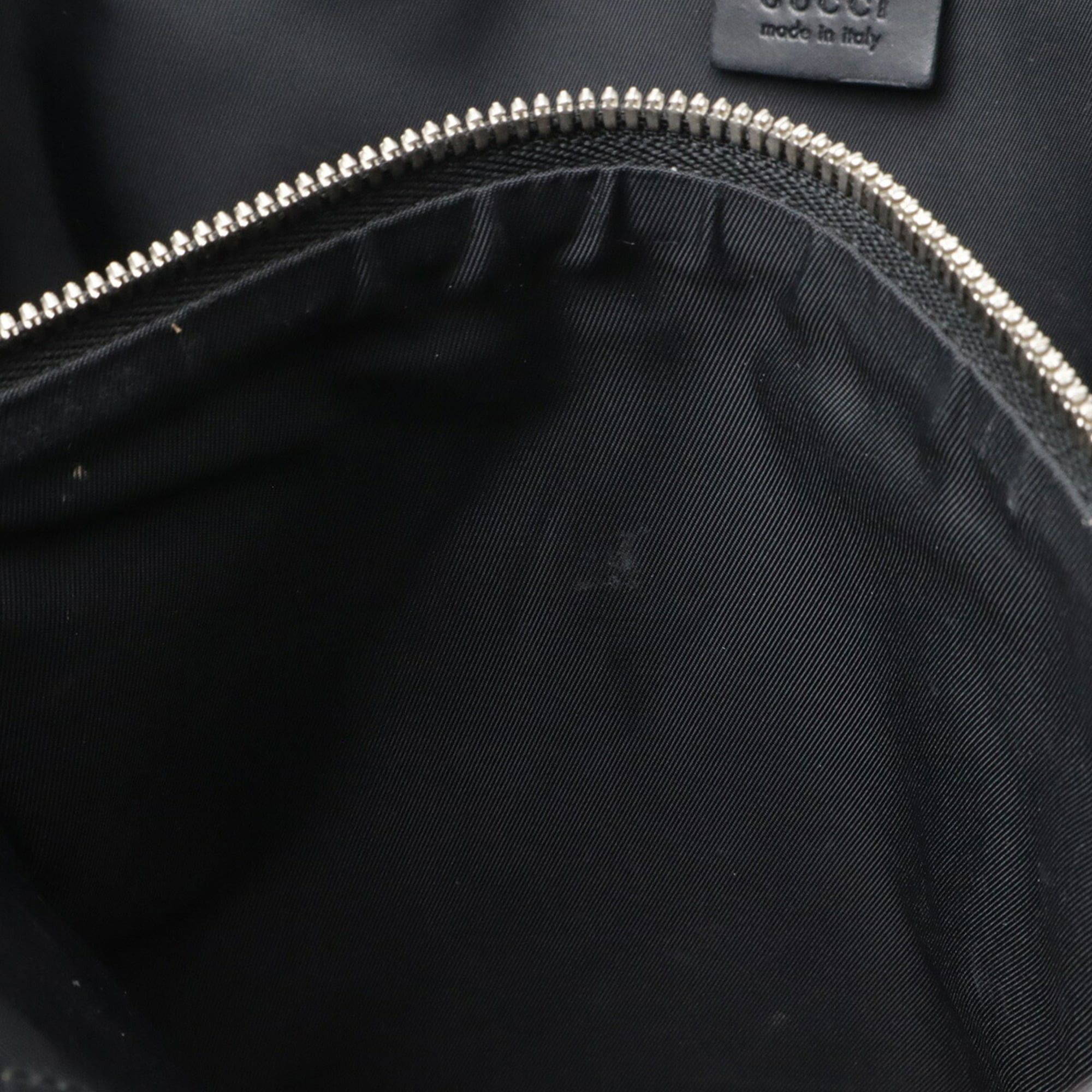 Gucci GUCCI Soft GG Supreme Tote Bag/Shoulder Bag, Leather, Beige/Black, 456217 Size ONE SIZE - 9 Thumbnail