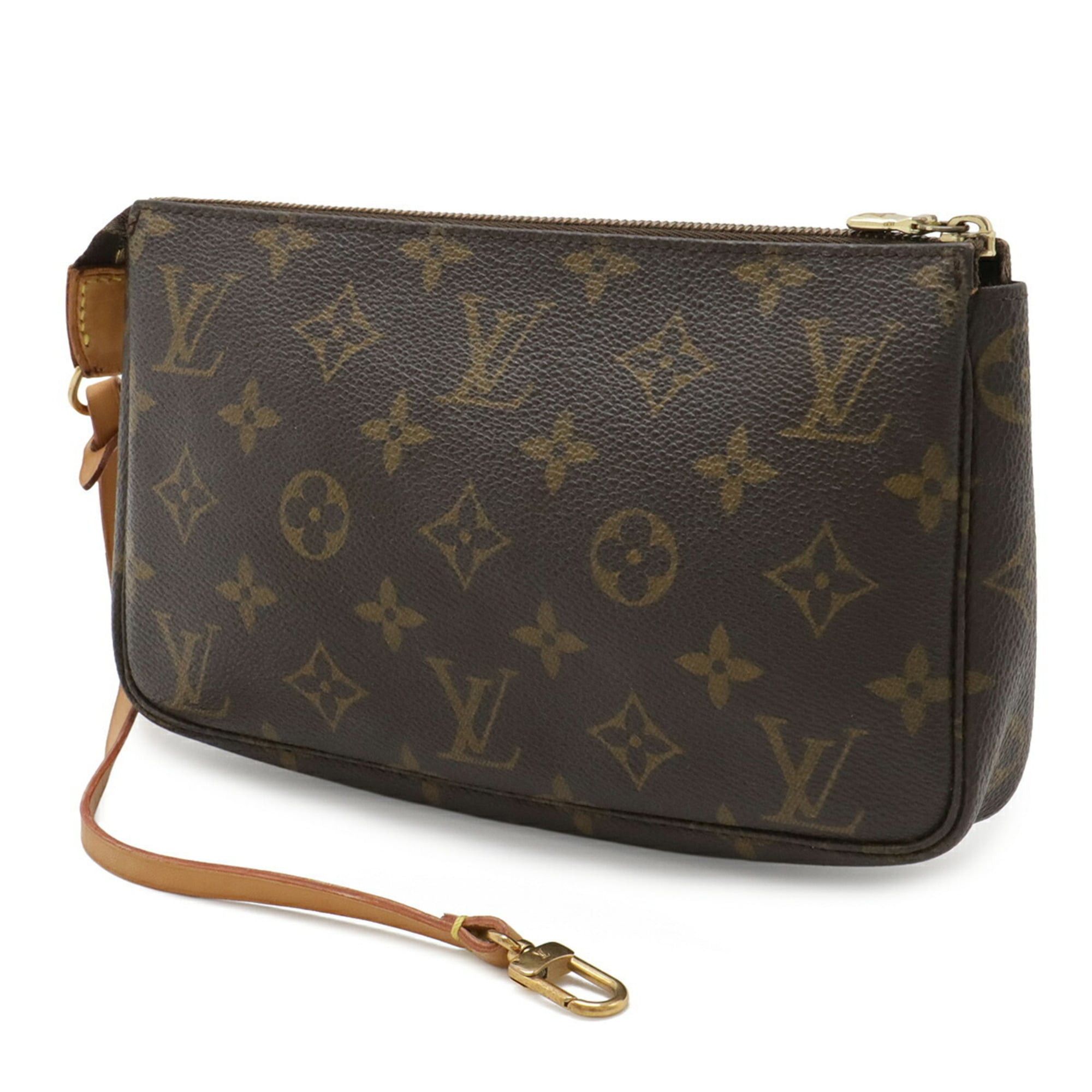 Louis Vuitton Louis Vuitton Monogram Pochette Accessoires Handbag Pouch - Bag M51980 Size ONE SIZE - 3 Thumbnail