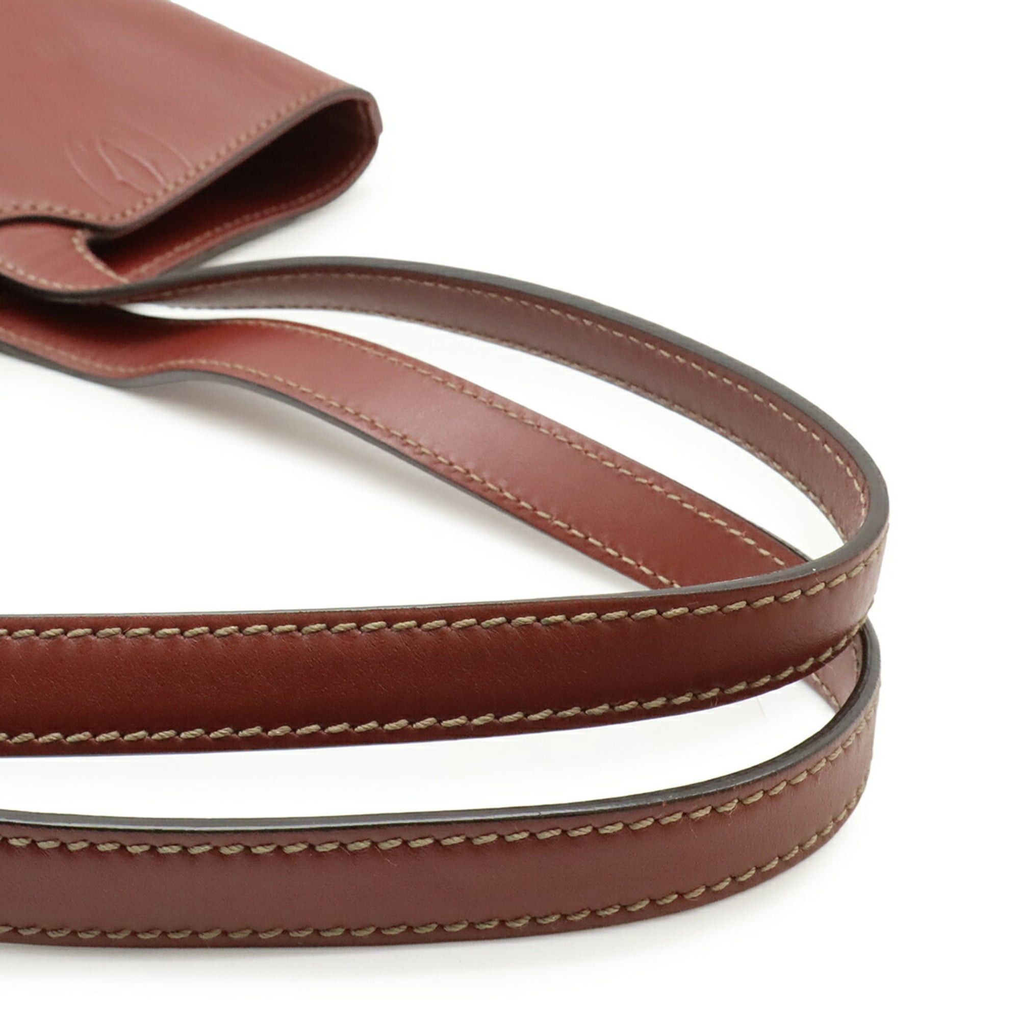 Cartier Cartier Happy Birthday CC Tote Bag Shoulder Leather Bordeaux Size ONE SIZE - 5 Thumbnail