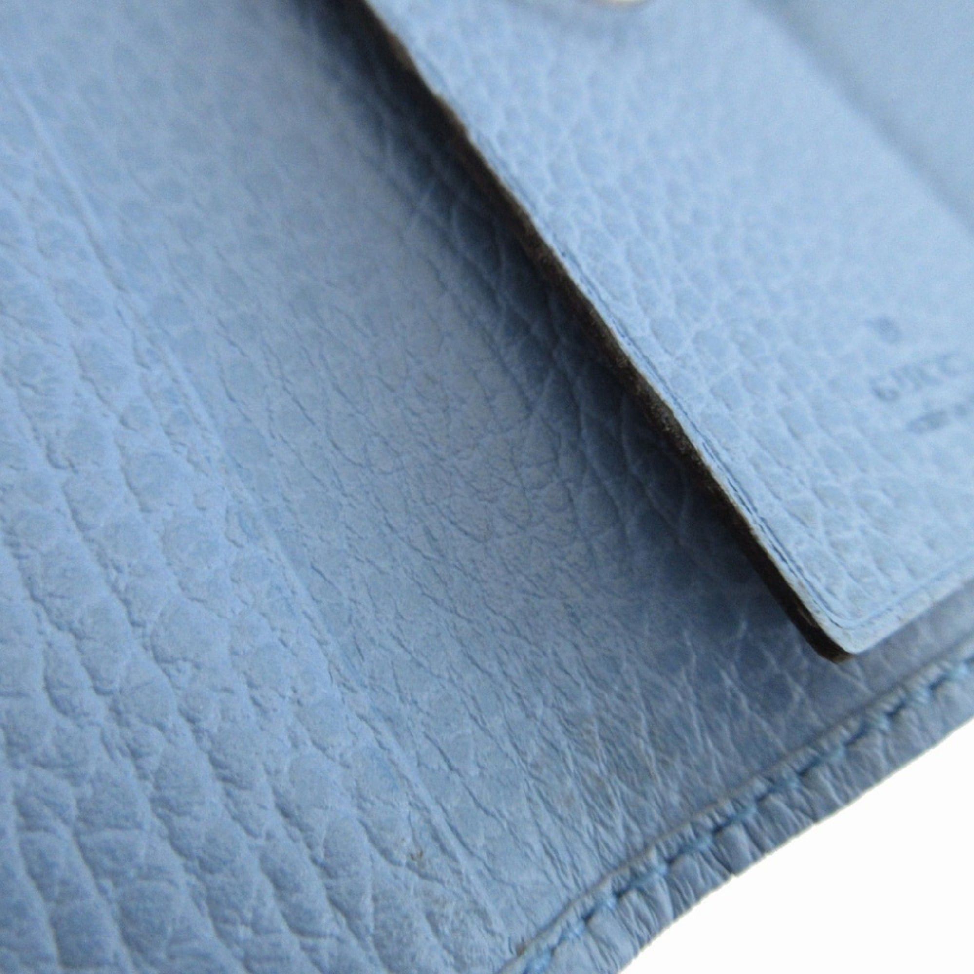 Gucci Like New Gucci Swing 354499 Leather Light Blue 6-Key Case 0074GUCCI Size ONE SIZE - 5 Thumbnail