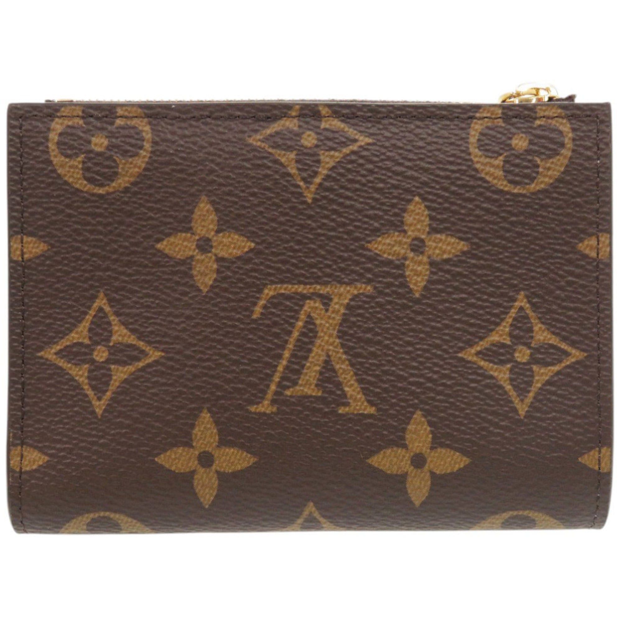 Louis Vuitton Like New Louis Vuitton Portefeuille Lisa Blue Olympe Monogram M83605 Bi-fold Wallet LV 0330LOUIS VUITTON Size ONE SIZE - 3 Thumbnail