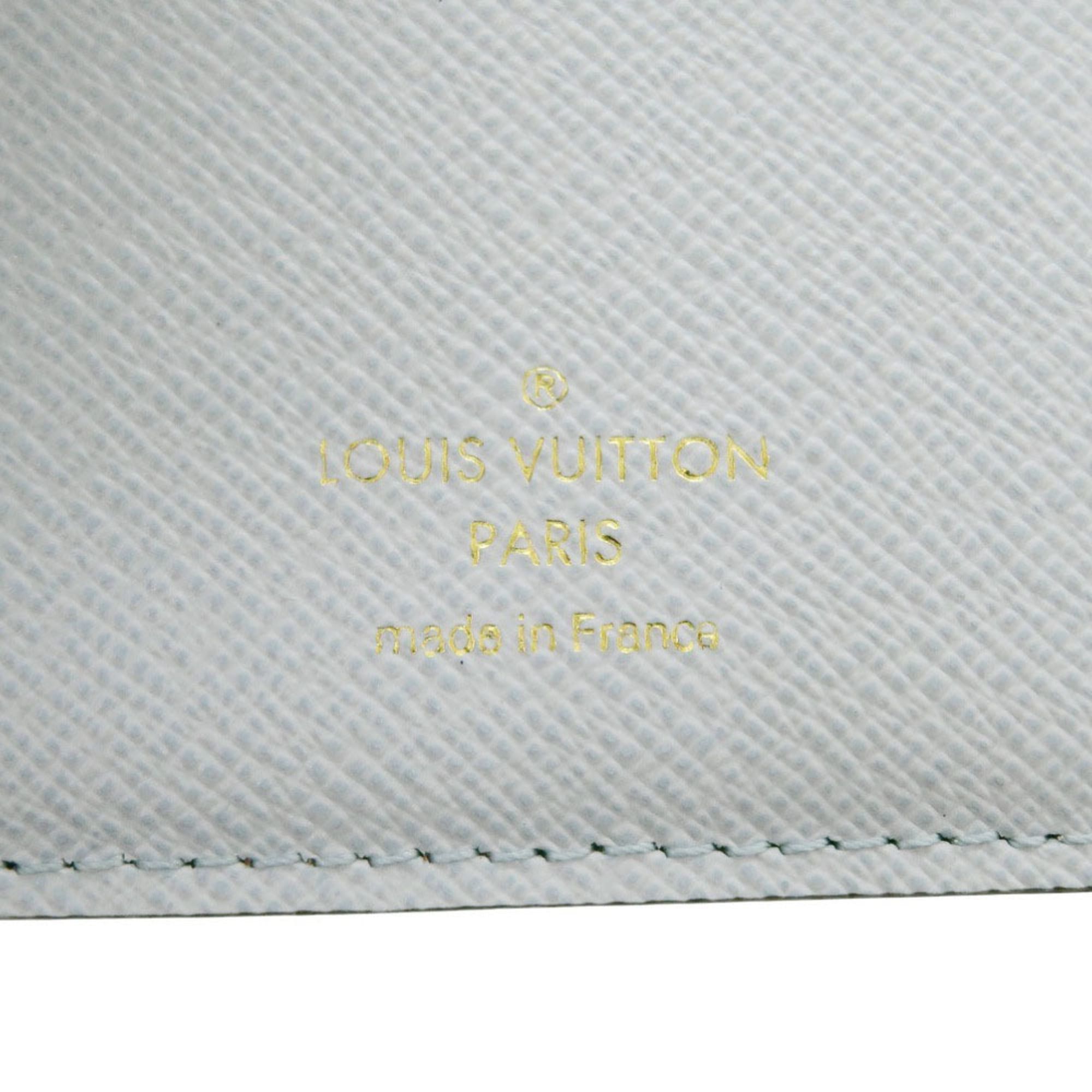 Louis Vuitton Like New Louis Vuitton Portefeuille Lisa Blue Olympe Monogram M83605 Bi-fold Wallet LV 0330LOUIS VUITTON Size ONE SIZE - 8 Thumbnail