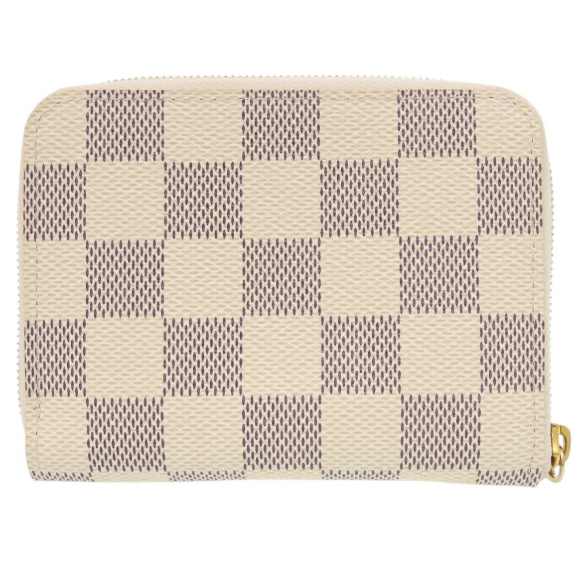 Louis Vuitton Unused Louis Vuitton Zippy Coin Purse Damier Azur Bird Print N60138 Wallet/Coin Case LV 0311LOUIS VUITTON Size ONE SIZE - 2 Thumbnail