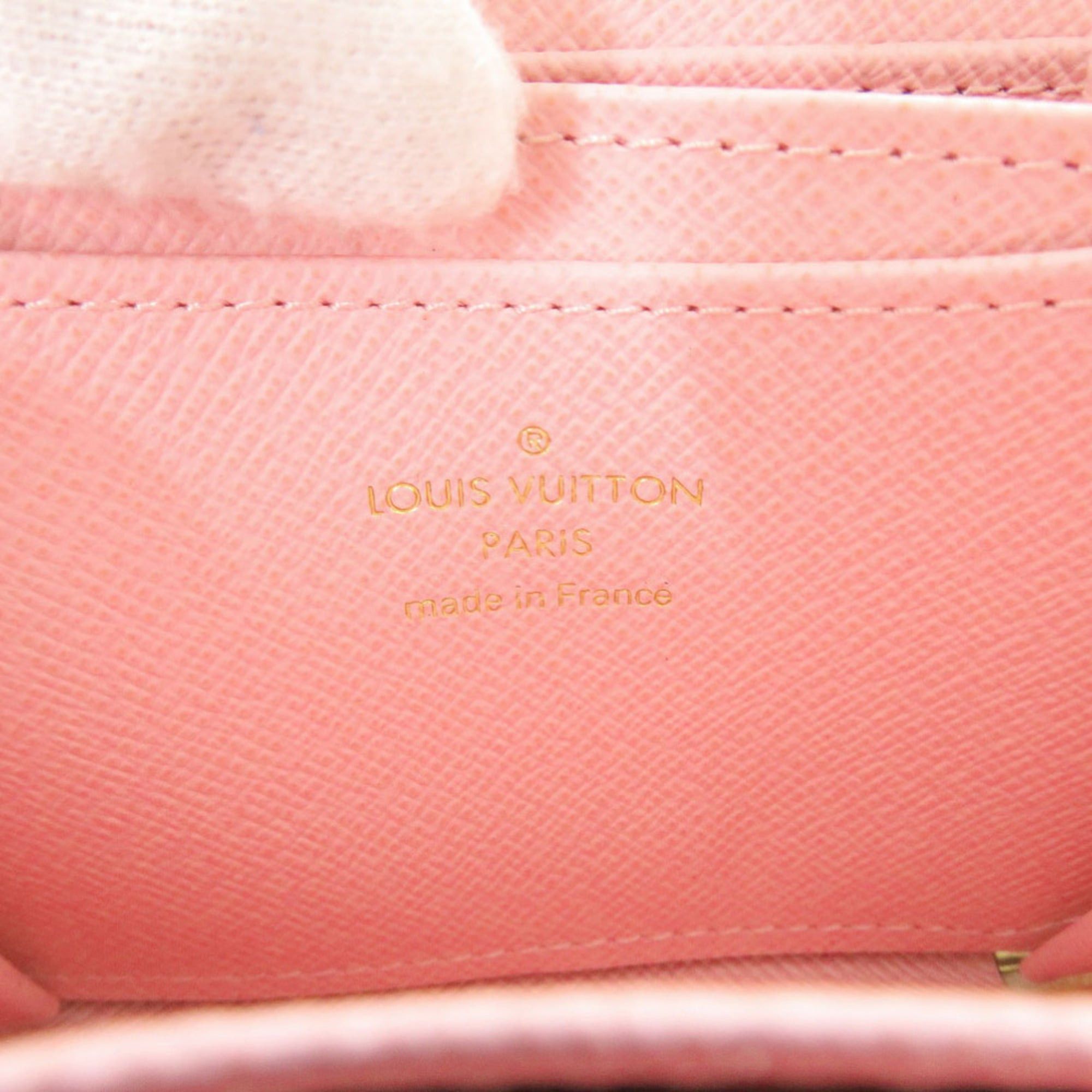 Louis Vuitton Unused Louis Vuitton Zippy Coin Purse Damier Azur Bird Print N60138 Wallet/Coin Case LV 0311LOUIS VUITTON Size ONE SIZE - 5 Thumbnail
