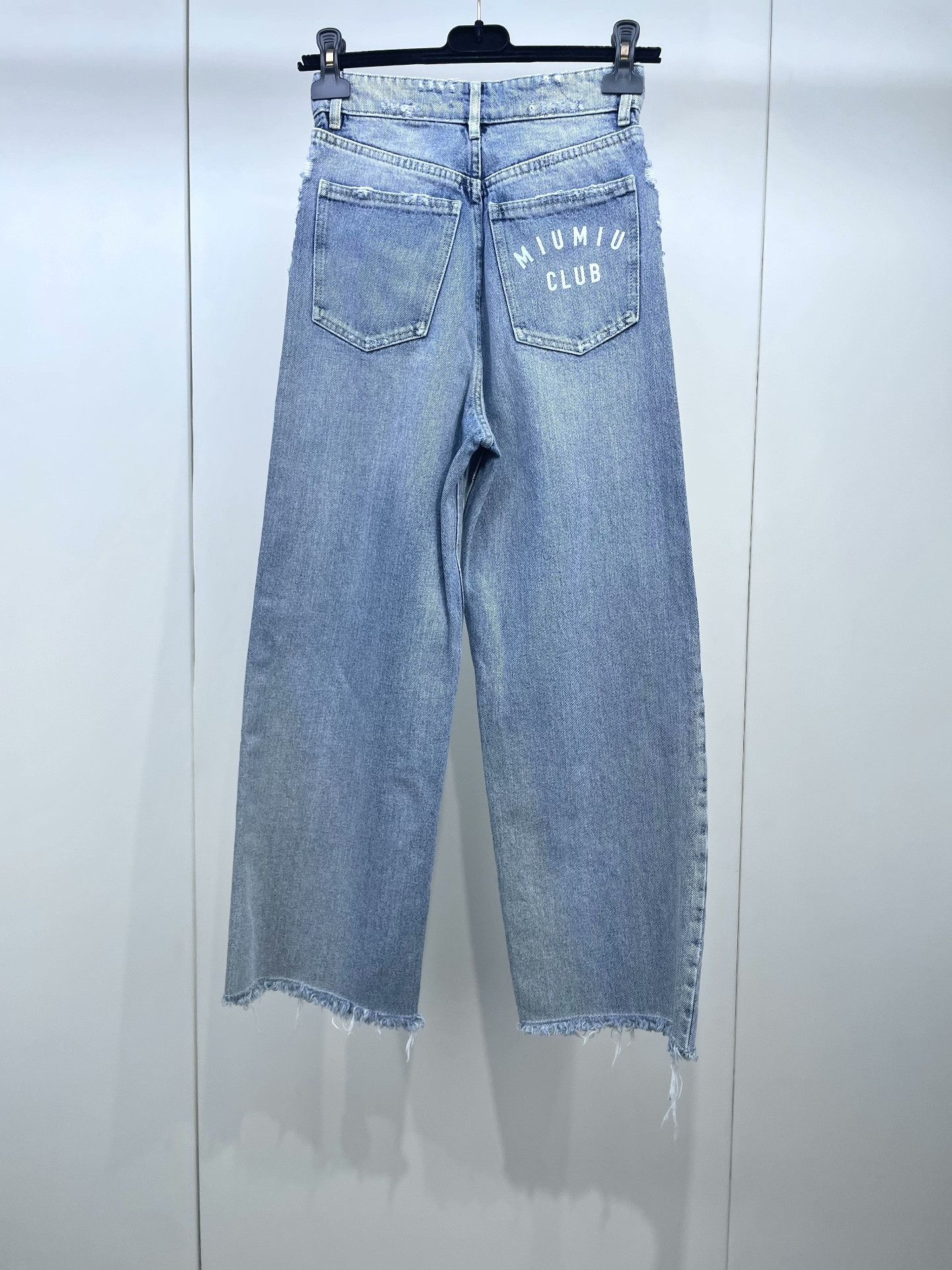 Miu Miu Miumiu Letter Pocket Casual Jeans Size 24" / US 00 / IT 34 - 2 Thumbnail