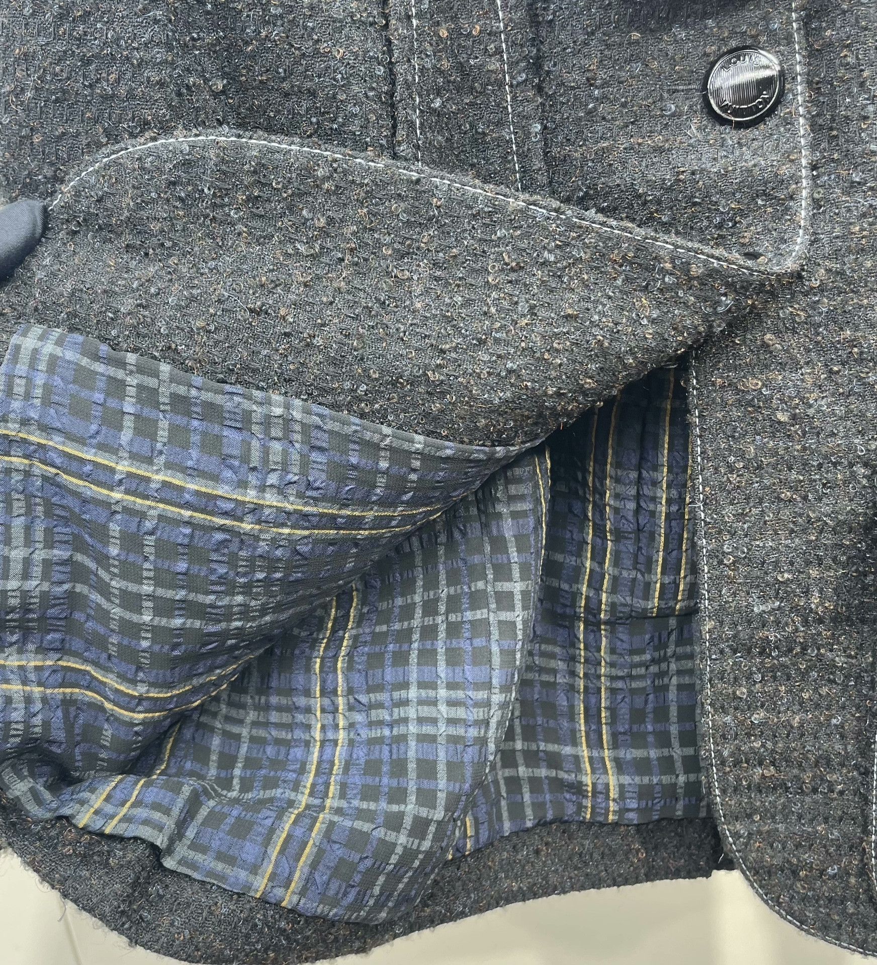 Louis Vuitton LV Tweed Jacket Size XS / US 0-2 / IT 36-38 - 8 Thumbnail