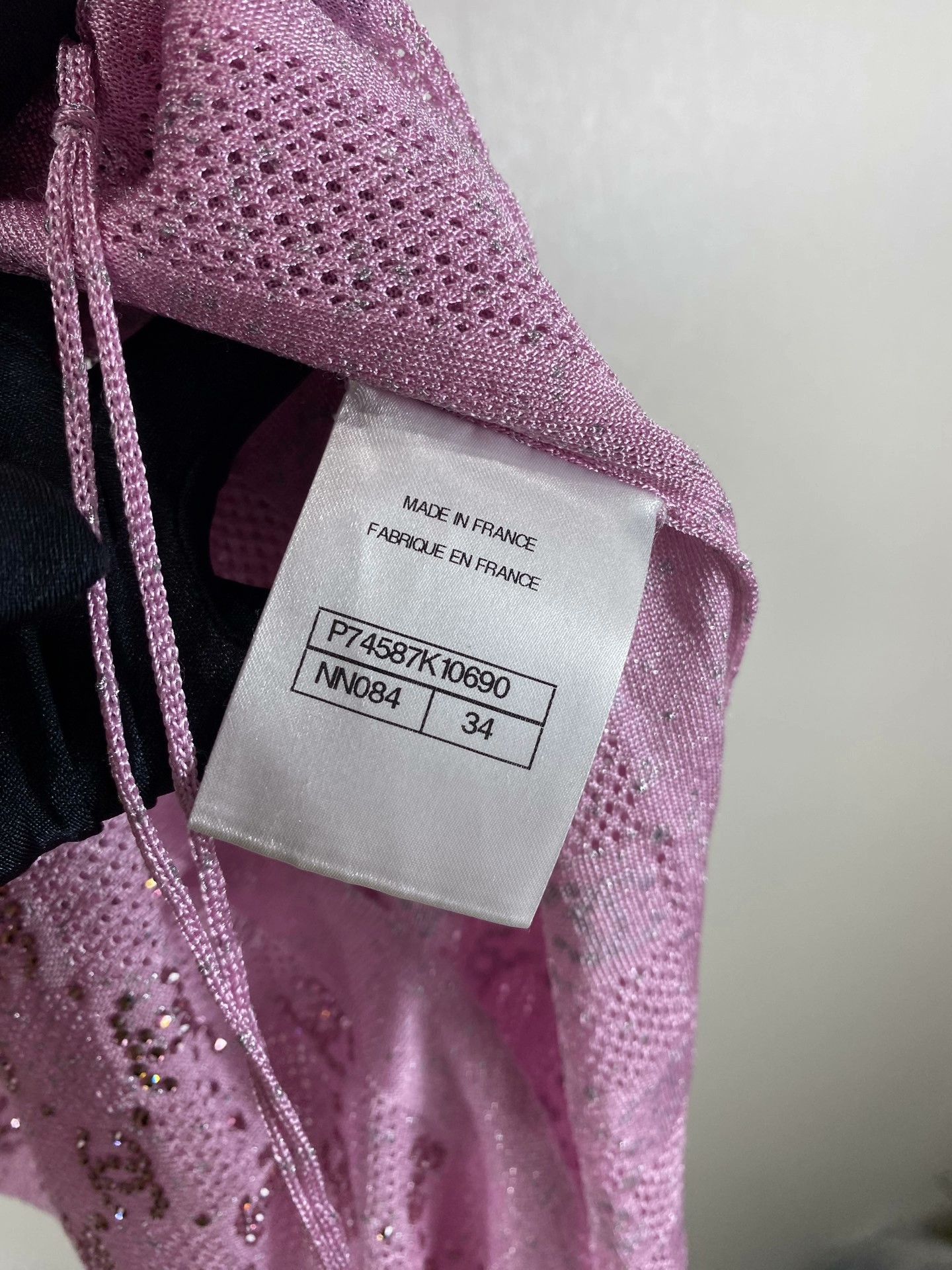 Chanel Chanel 23P Pink Diamond CC Polo Dress Size XXS / US 00 / IT 34 - 7 Thumbnail