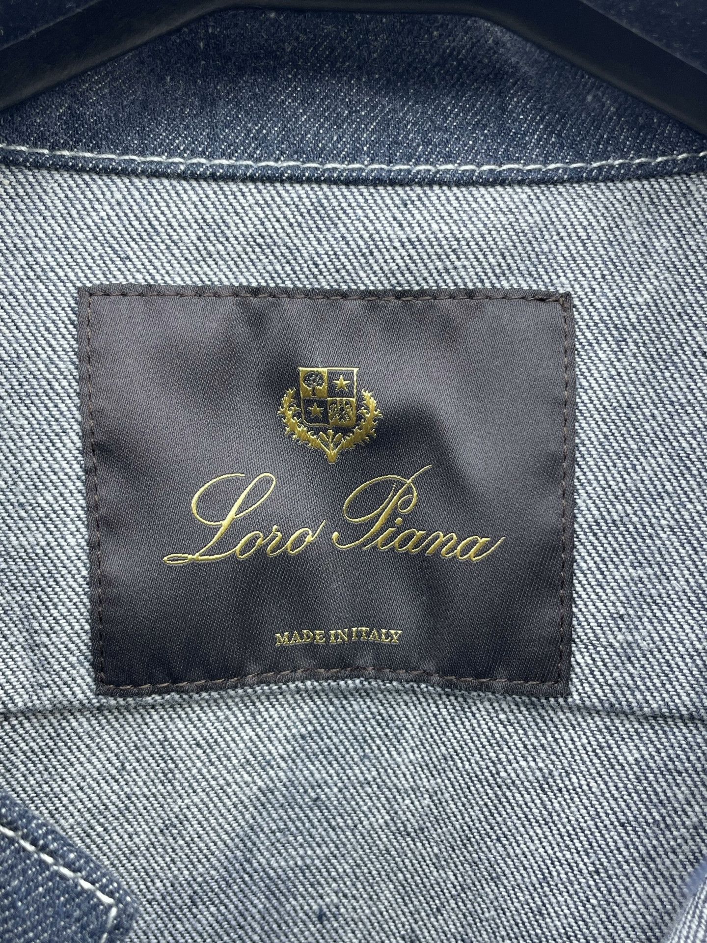 Loro Piana Loropiana 24 Denim Jacket Size S / US 4 / IT 40 - 6 Thumbnail