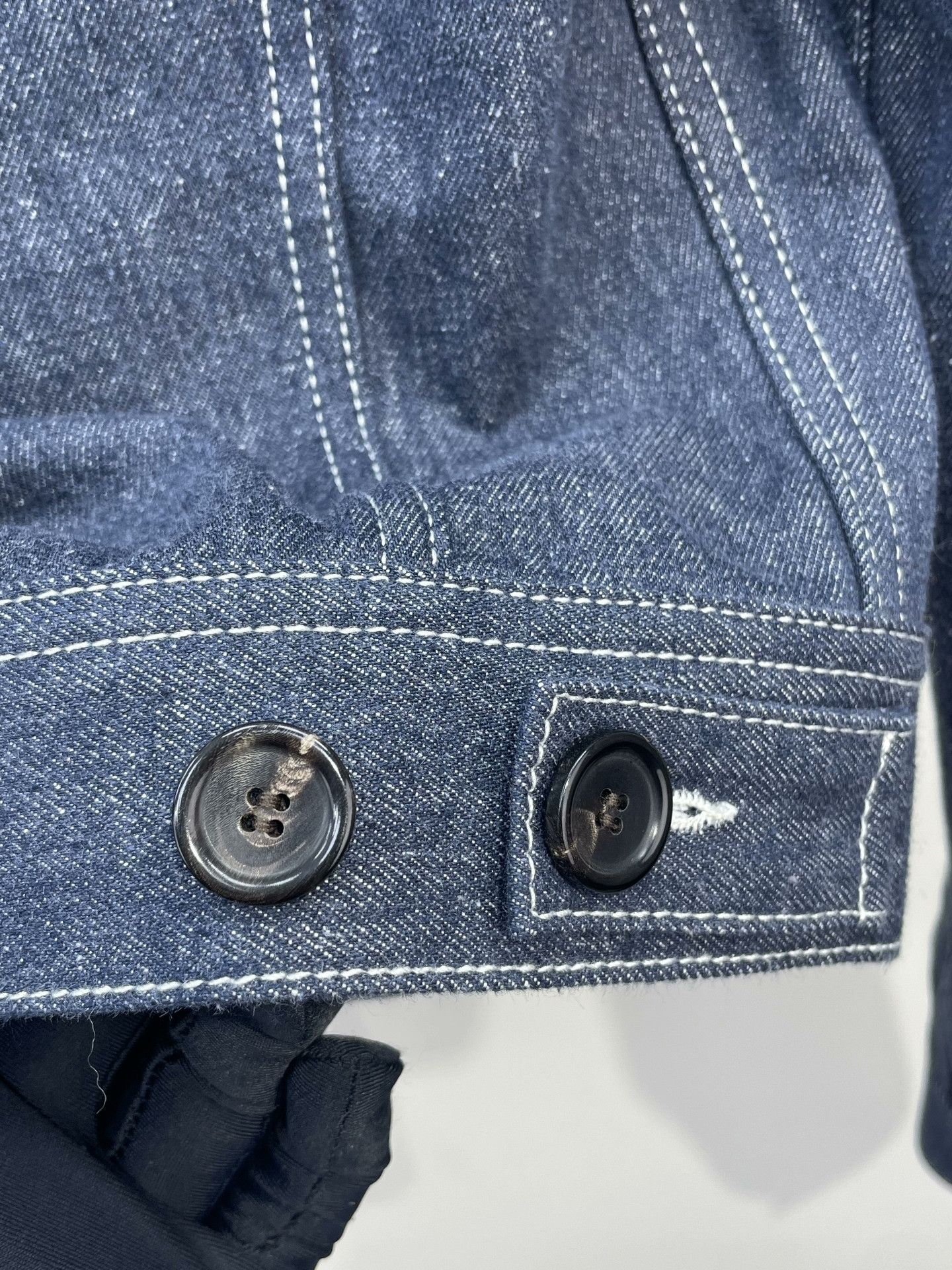 Loro Piana Loropiana 24 Denim Jacket Size S / US 4 / IT 40 - 3 Thumbnail