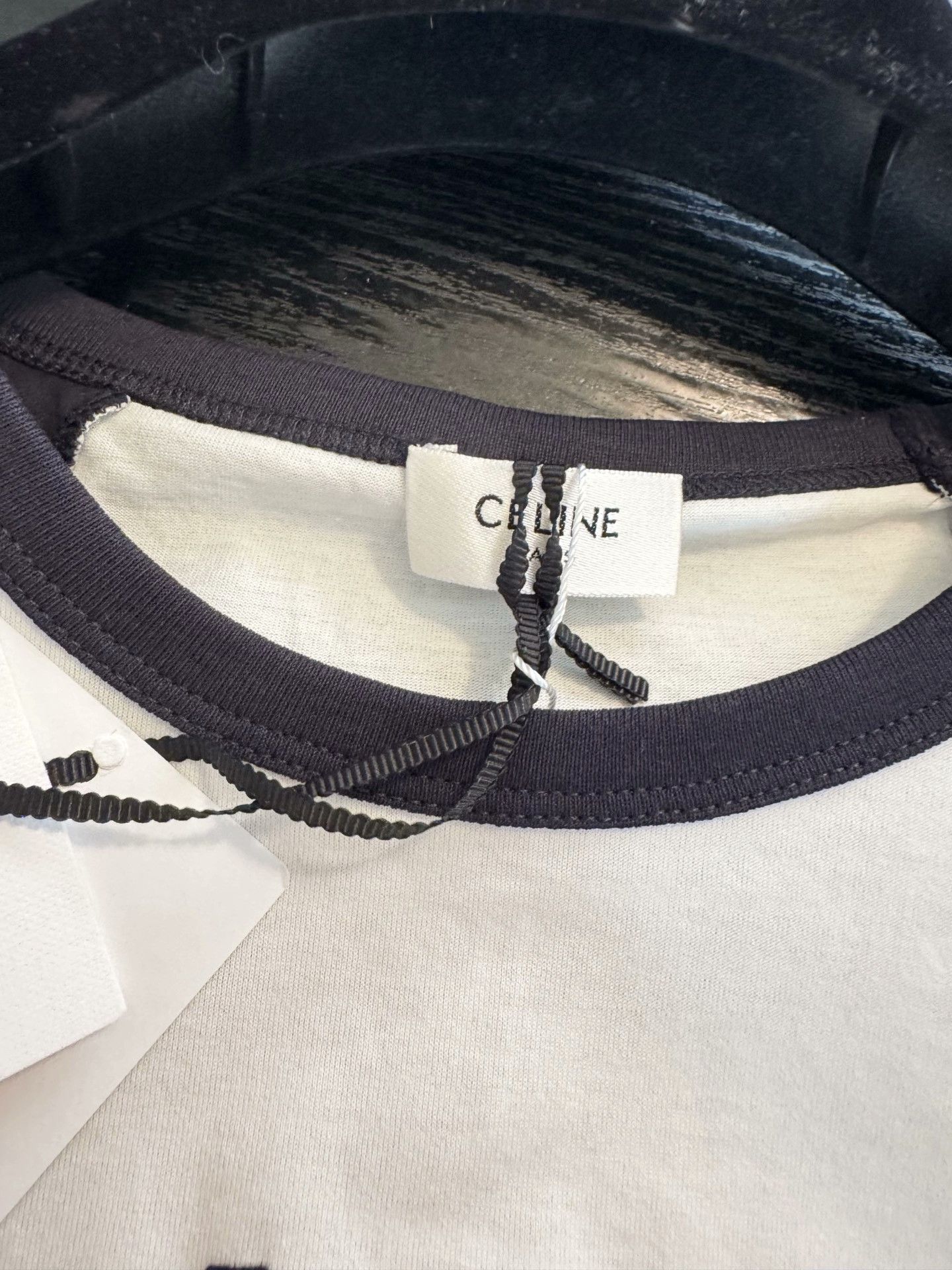 Celine Celine Letter Color Block T-shirt M Size M / US 6-8 / IT 42-44 - 3 Thumbnail