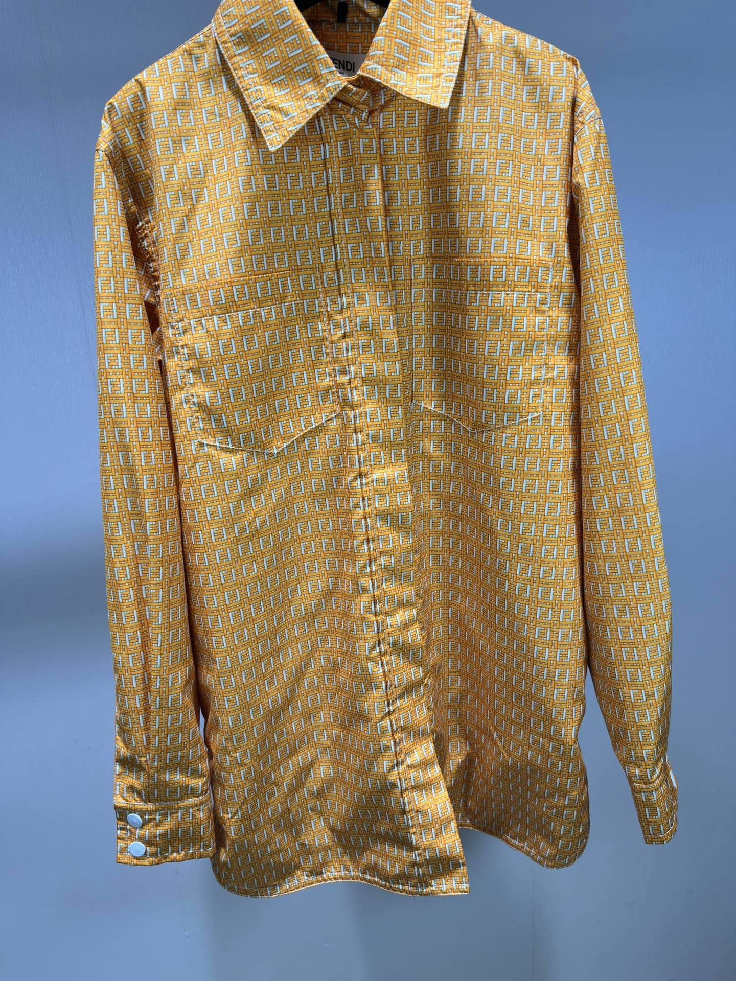 Fendi Fendi All-Over Logo Windbreaker Jacket Size US XXS / EU 40 - 4 Thumbnail
