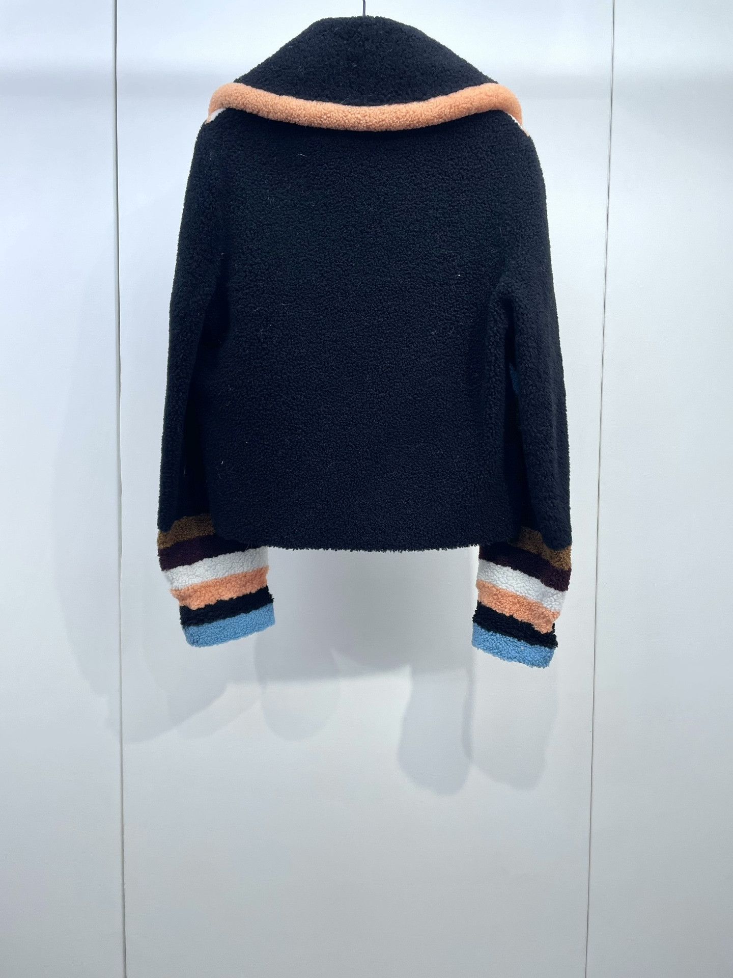 Fendi Fendi Colorblock Fur Coat Size S / US 4 / IT 40 - 2 Thumbnail