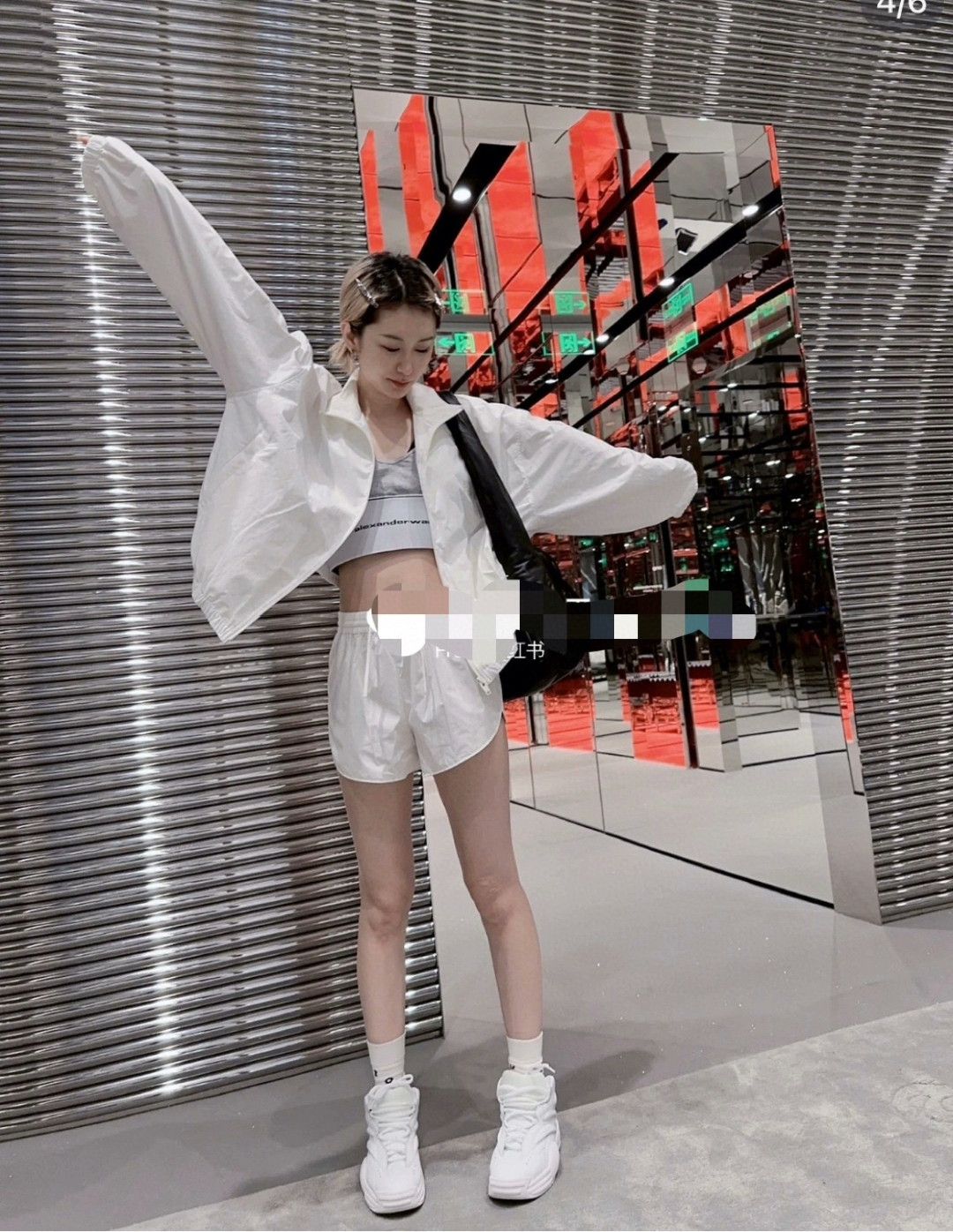 Alexander Wang Alexander Wang White Casual Windbreaker Size XXS / US 00 / IT 34 - 9 Thumbnail