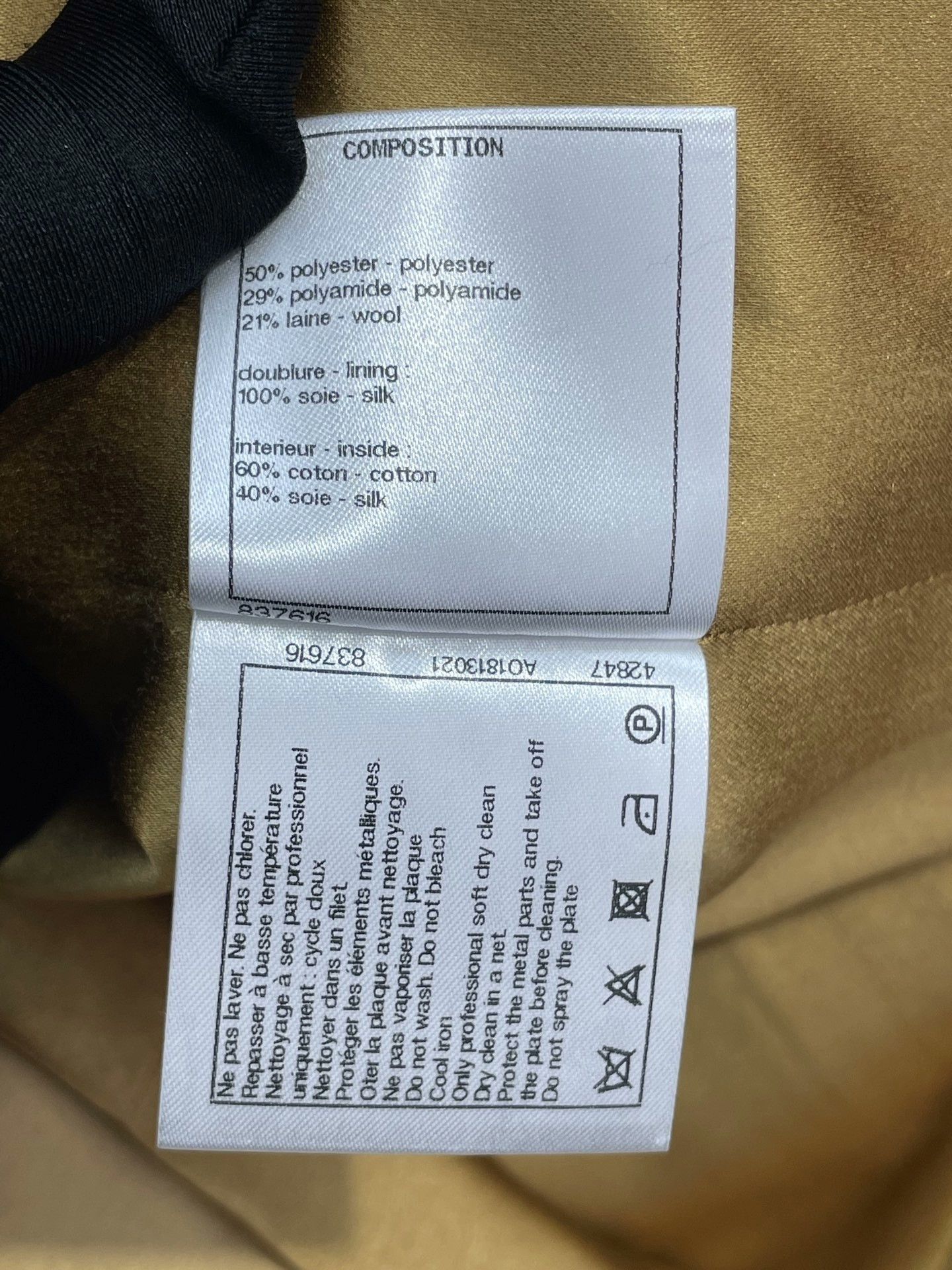 Chanel Chanel Egypt Collection Gold Lapel Coat Size XS / US 0-2 / IT 36-38 - 8 Thumbnail