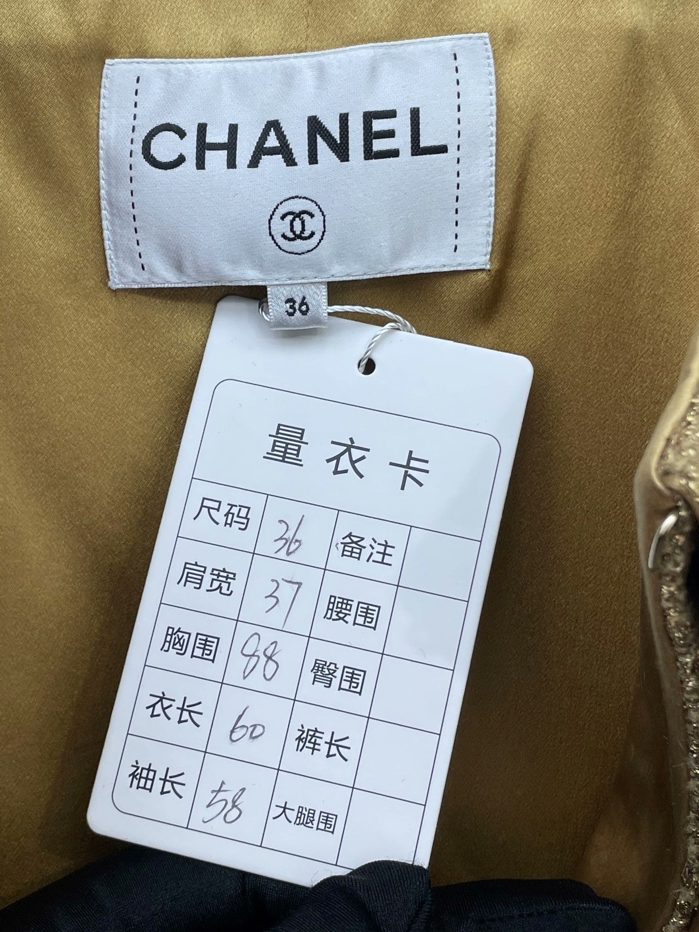 Chanel Chanel Egypt Collection Gold Lapel Coat Size XS / US 0-2 / IT 36-38 - 6 Thumbnail