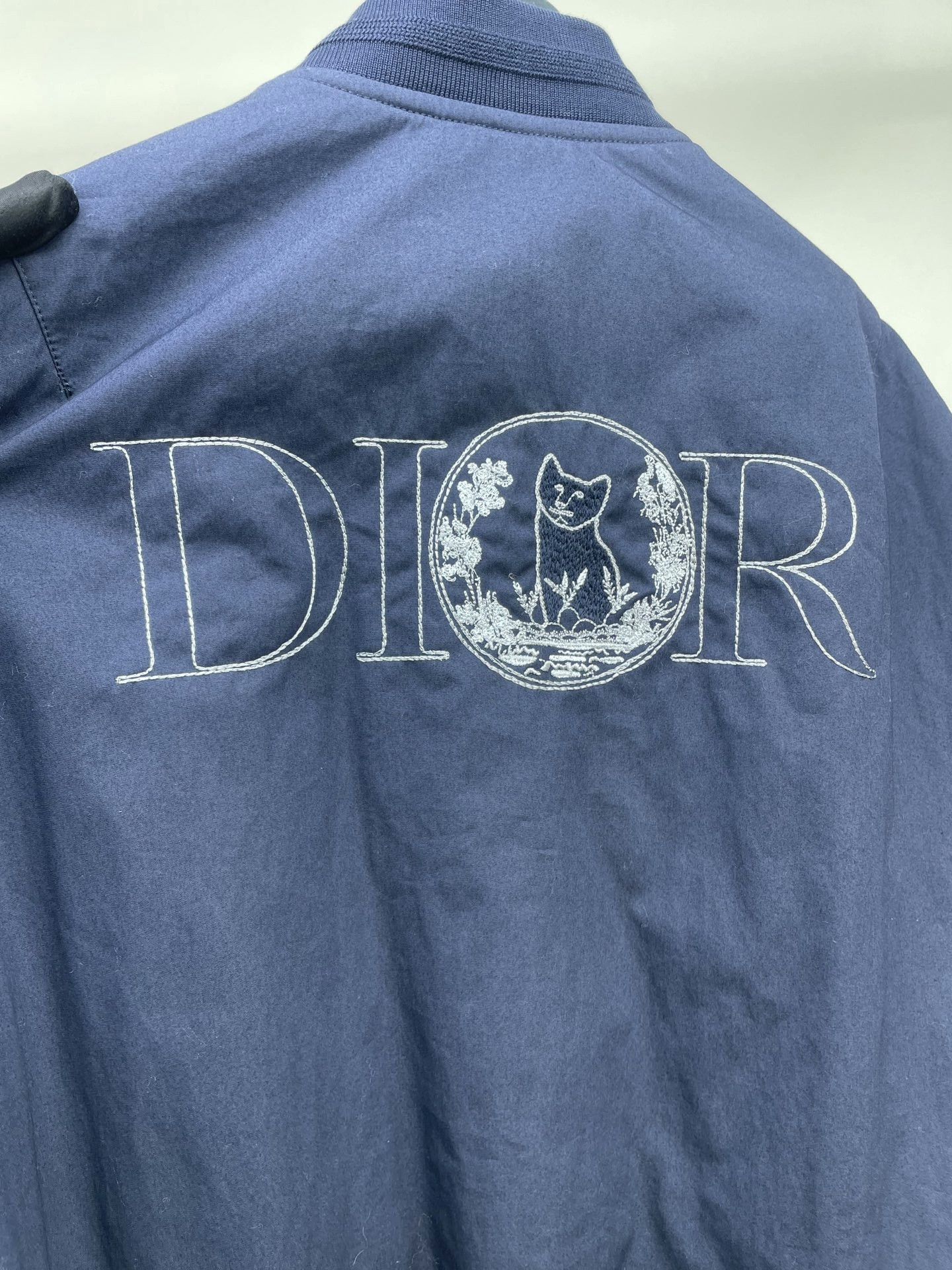 Dior Dior 2025 Navy Flight Zip Jacket Size US M / EU 48-50 / 2 - 3 Thumbnail