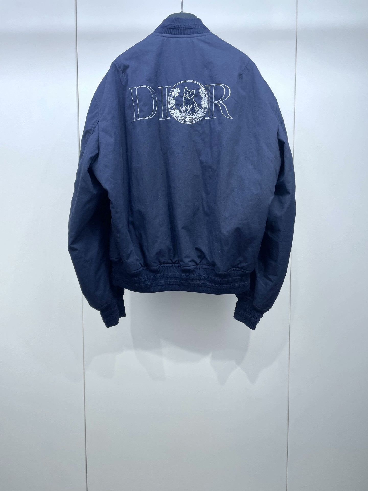 Dior Dior 2025 Navy Flight Zip Jacket Size US M / EU 48-50 / 2 - 2 Thumbnail