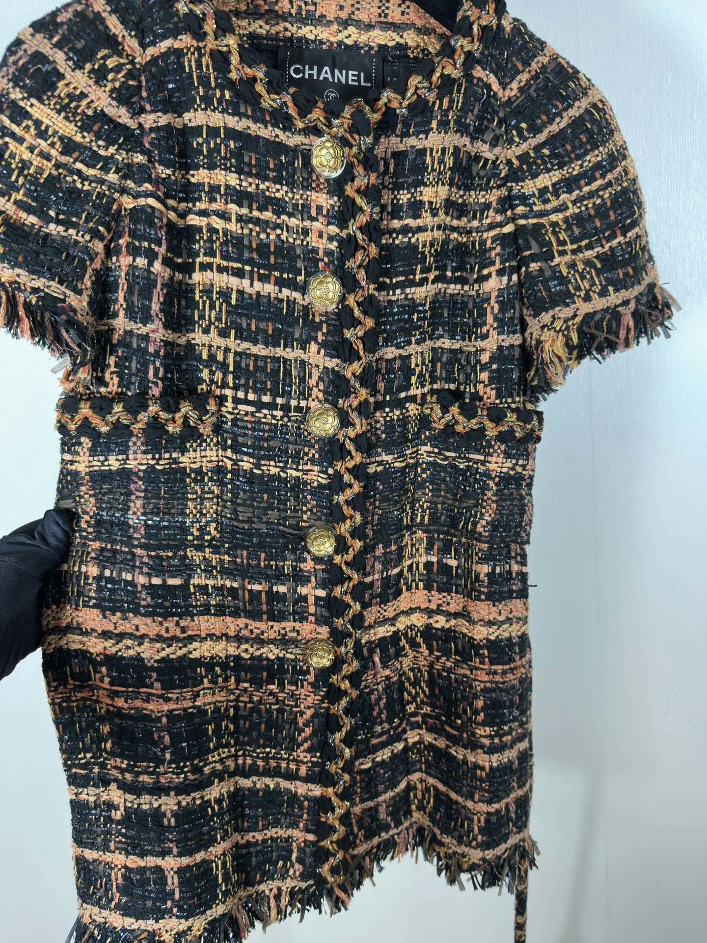 Chanel Chanel Greek Collection Tweed Jacket Size XS / US 0-2 / IT 36-38 - 4 Thumbnail