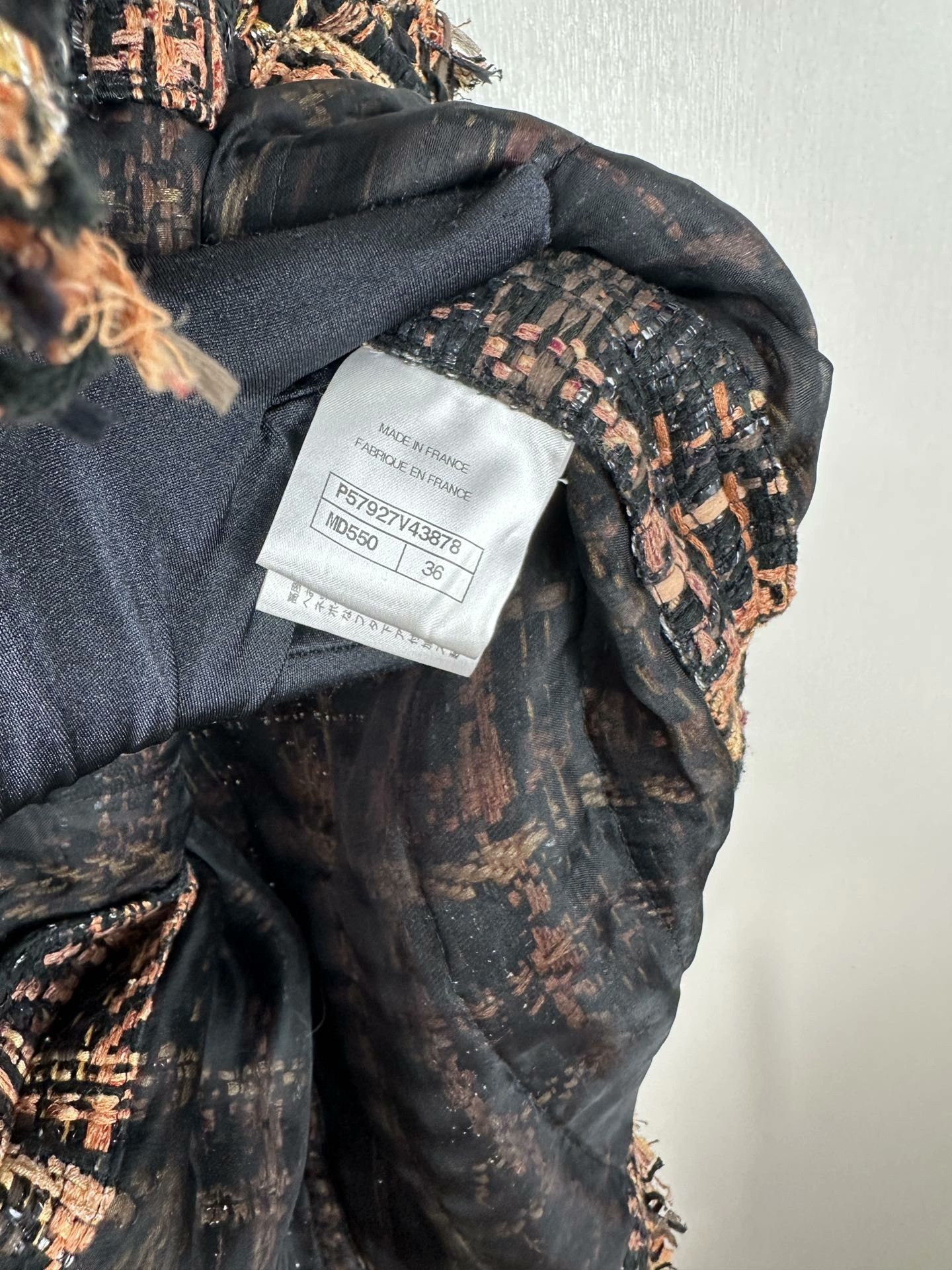 Chanel Chanel Greek Collection Tweed Jacket Size XS / US 0-2 / IT 36-38 - 7 Thumbnail