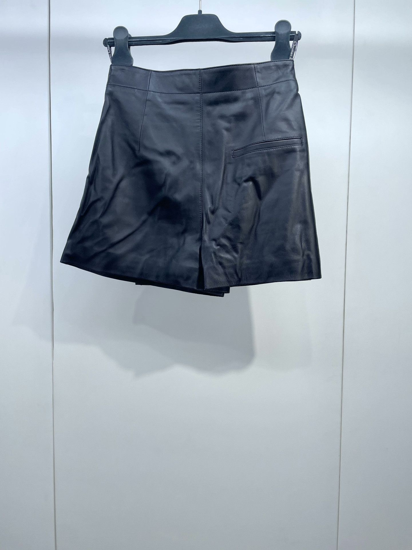 Dior Dior Metallic CD Buckle Lambskin Skirt Pants Size 36" / US 14 / IT 50 - 2 Thumbnail