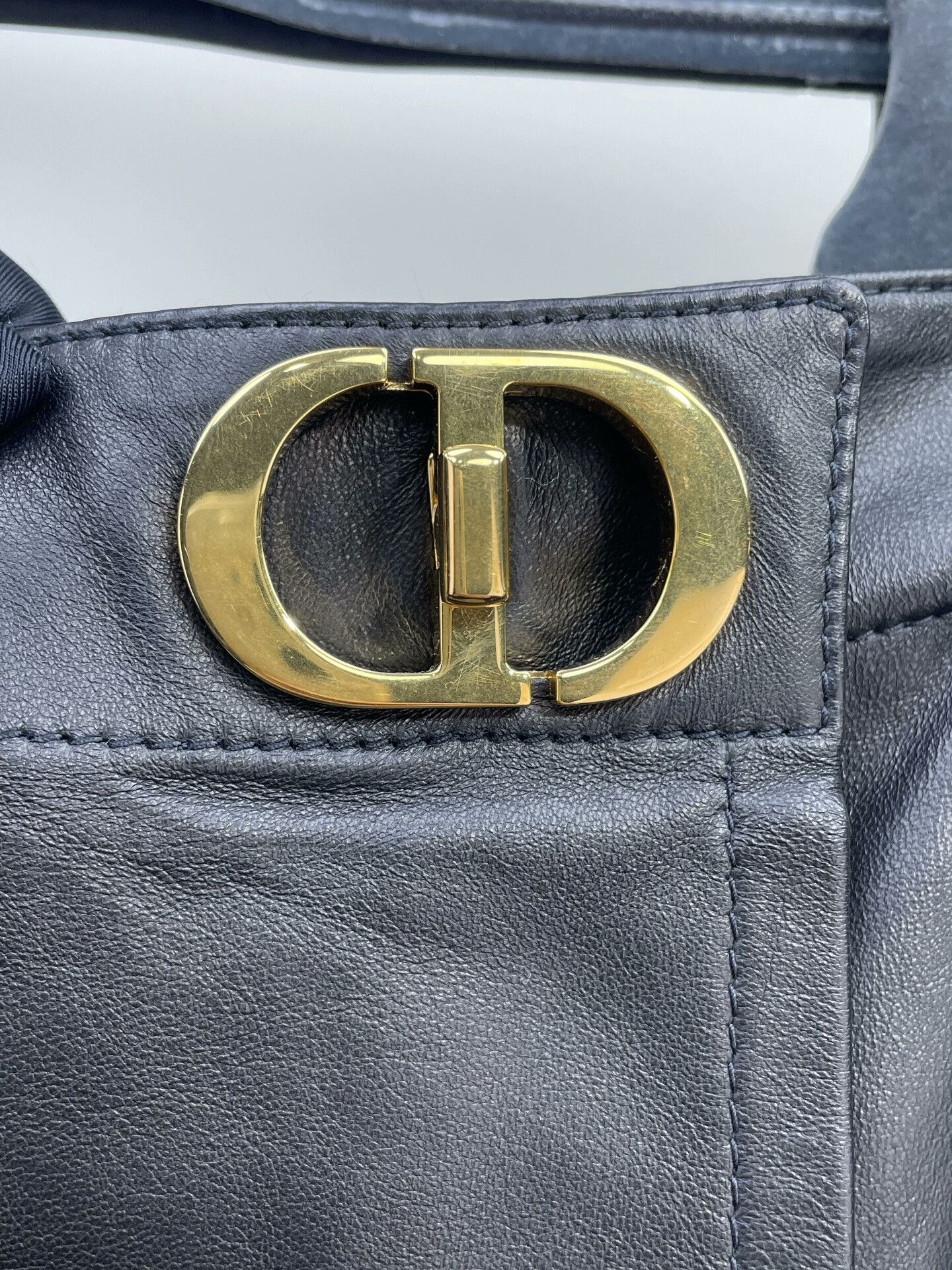 Dior Dior Metallic CD Buckle Lambskin Skirt Pants Size 36" / US 14 / IT 50 - 3 Thumbnail