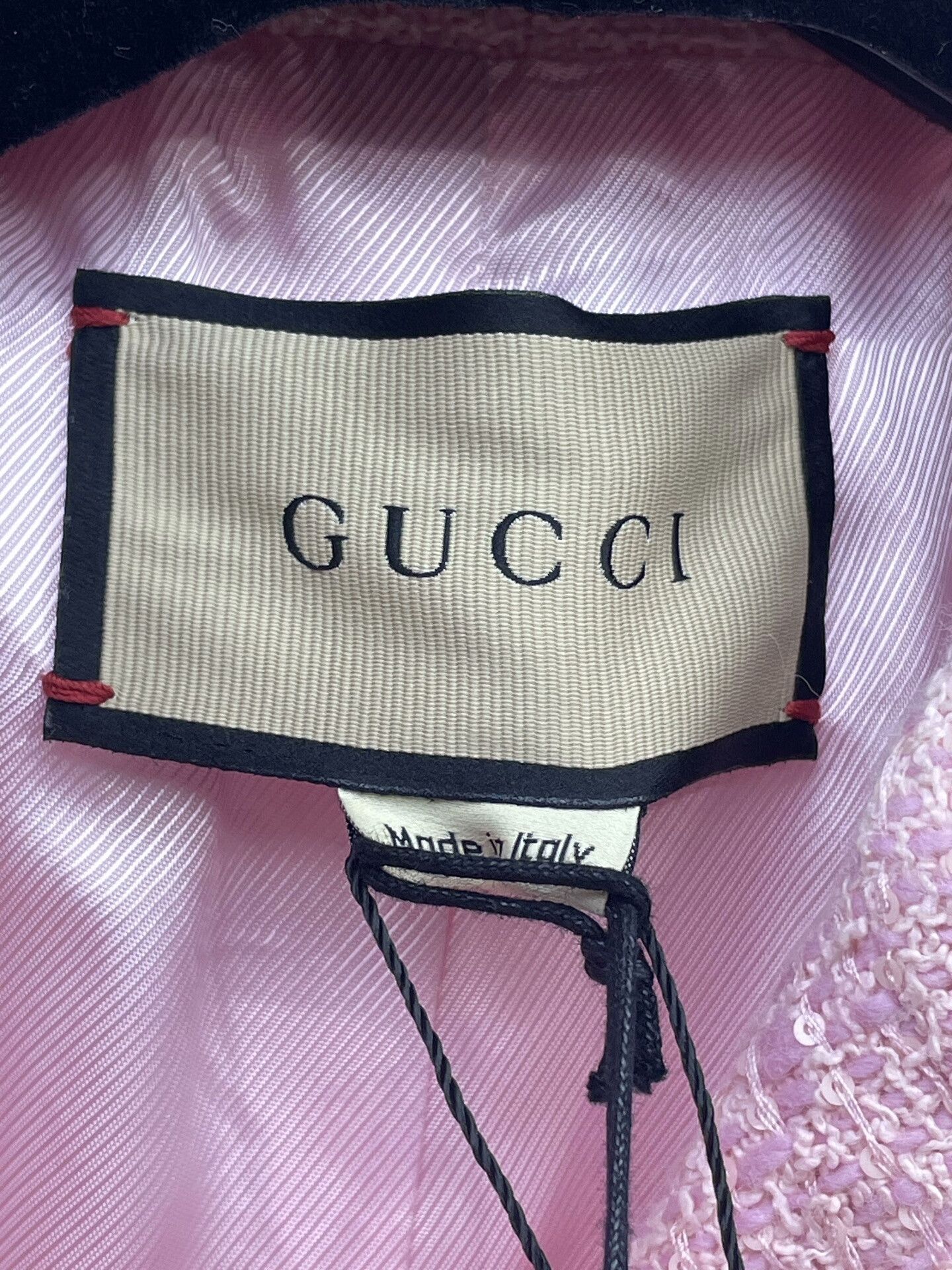 Gucci Gucci Pink Double-Breasted Short Coat Size M / US 6-8 / IT 42-44 - 5 Thumbnail