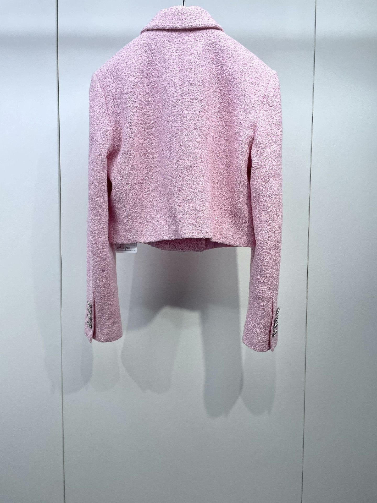 Gucci Gucci Pink Double-Breasted Short Coat Size M / US 6-8 / IT 42-44 - 2 Thumbnail